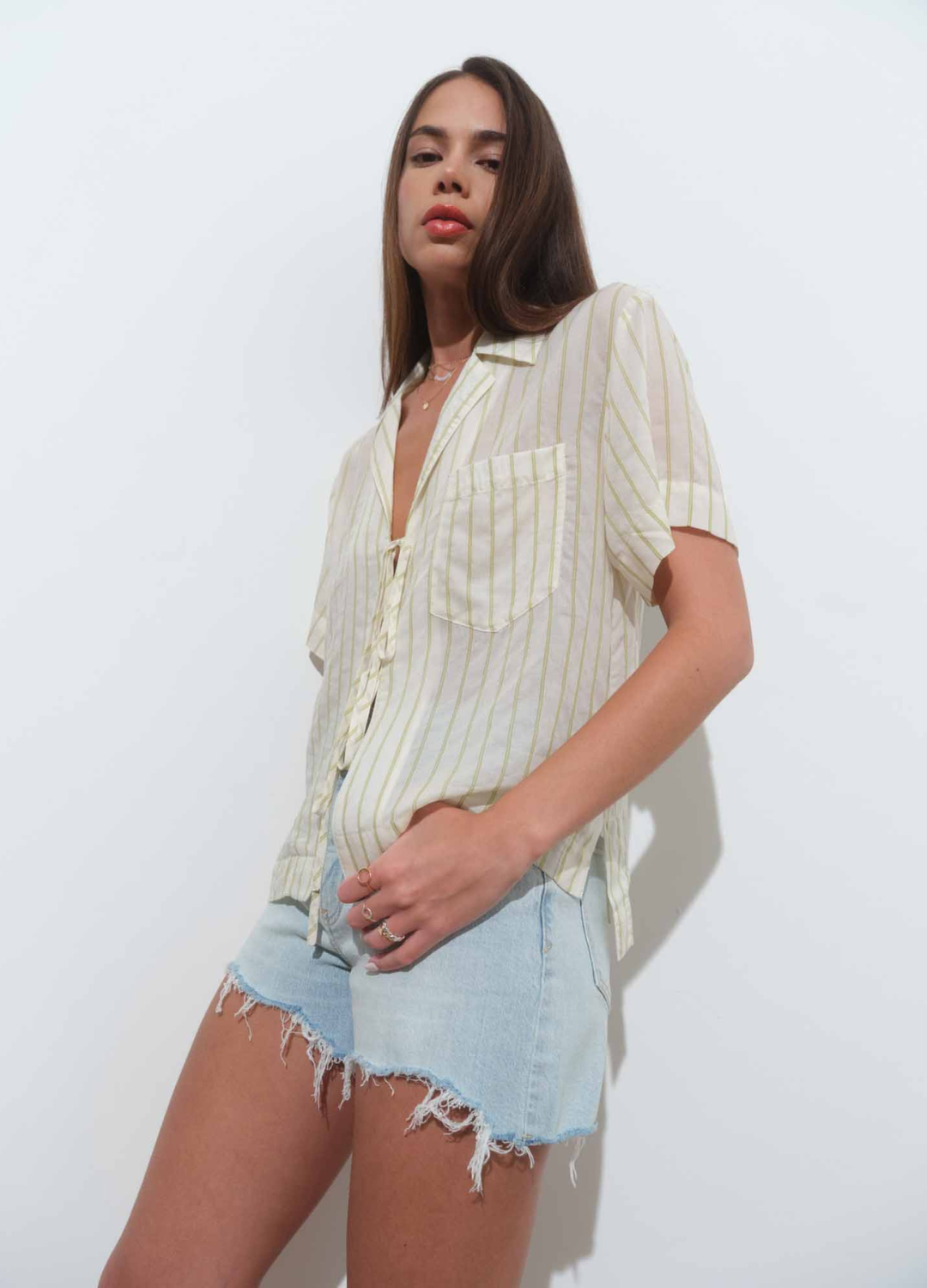 Buttercup Tie Front Shirt