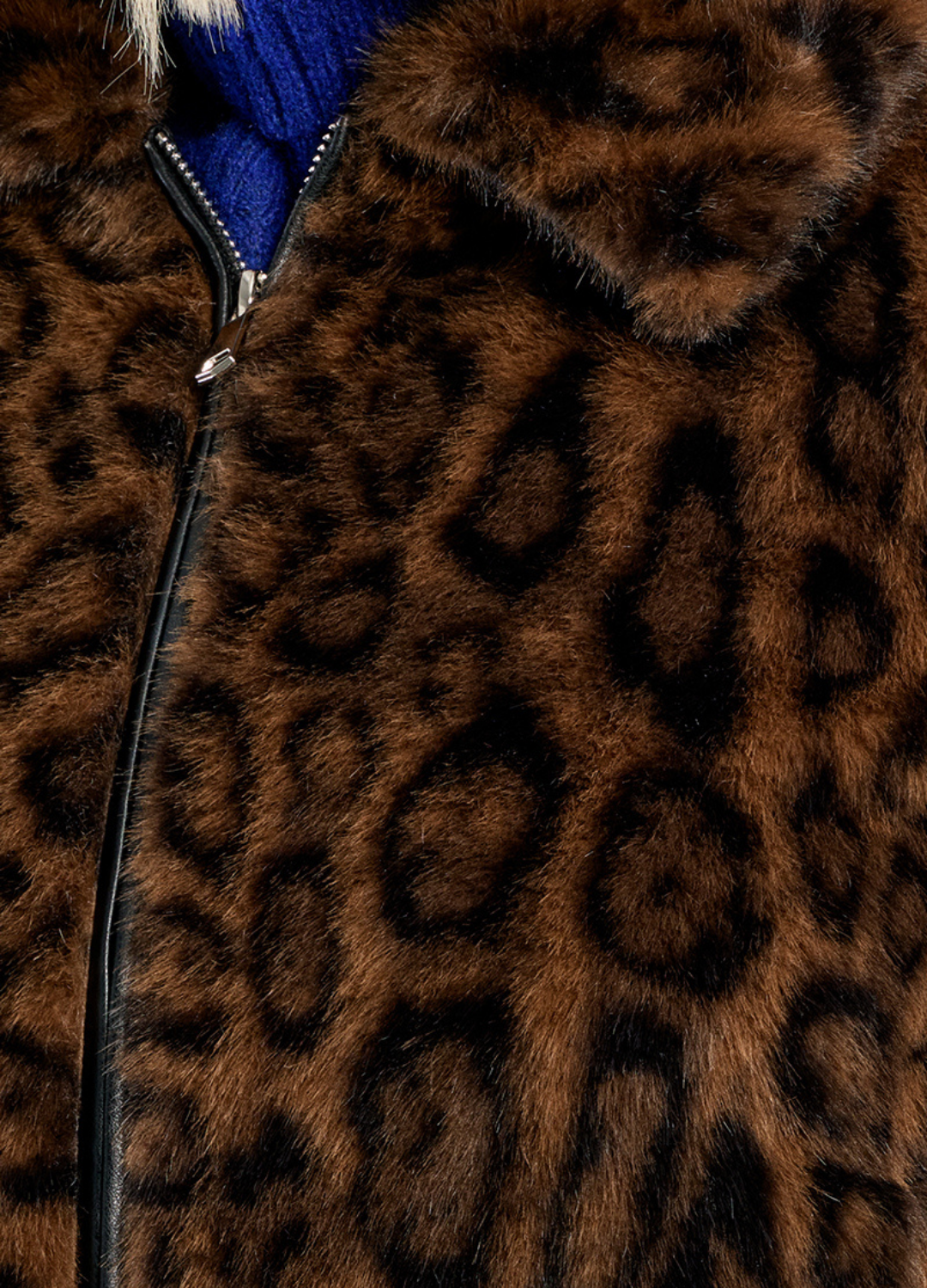 Leopard Faux Fur Coat