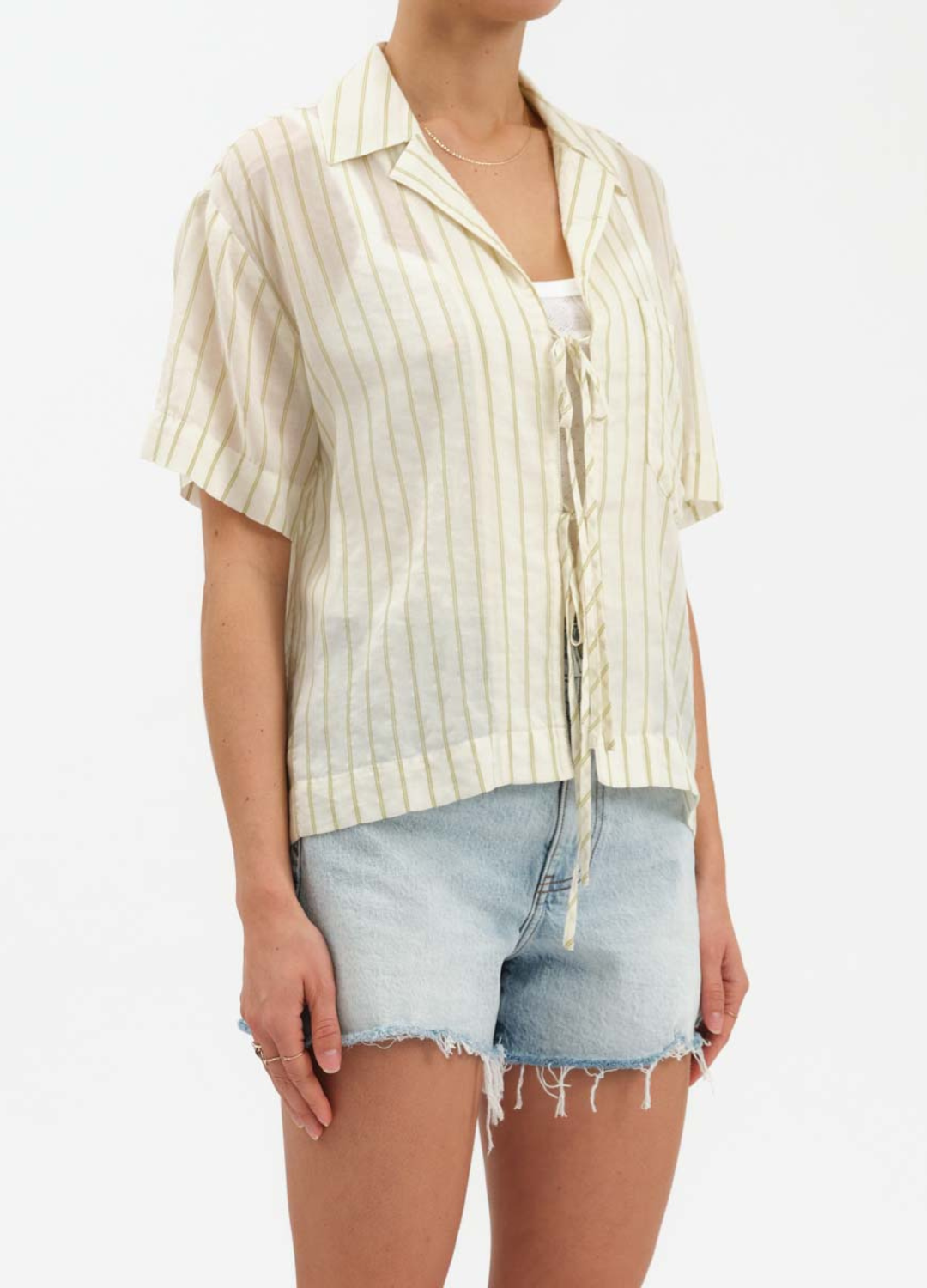 Buttercup Tie Front Shirt