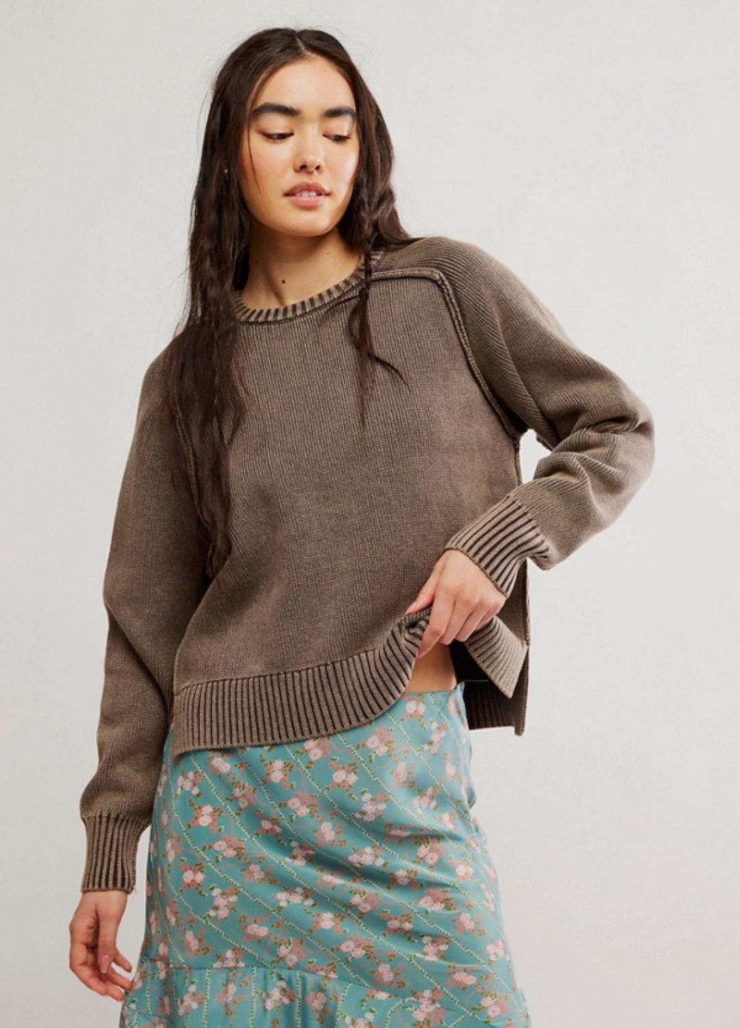 Spring Street Pullover Knit Sweater