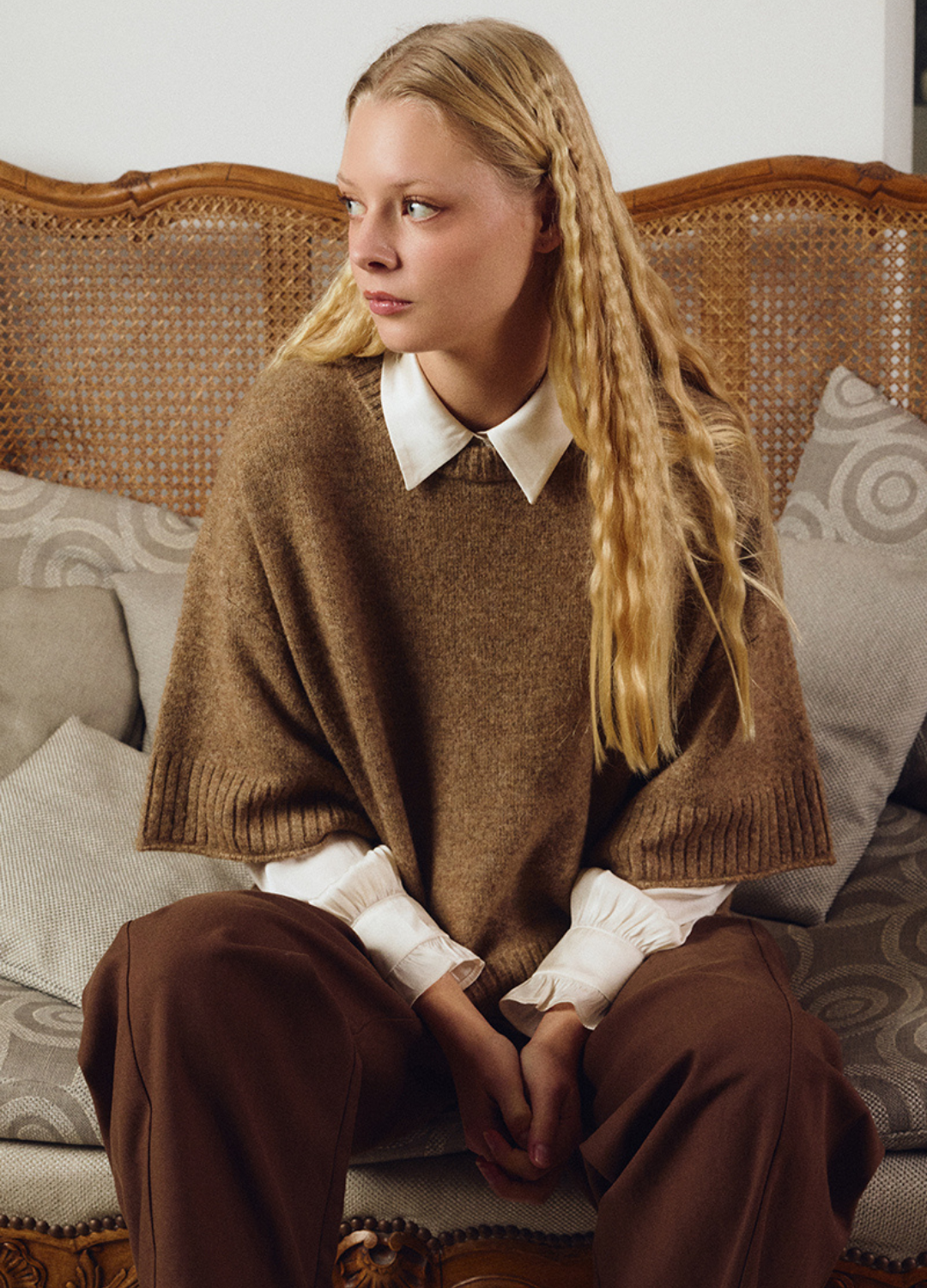 Gemma Half Sleeve Knit Sweater