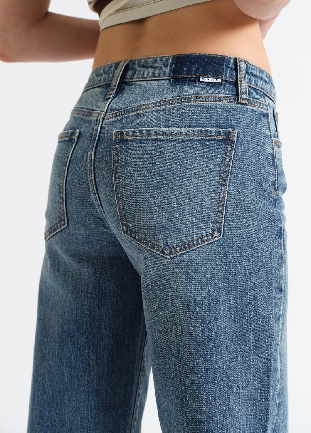 Keeper Low/Mid Rise Straight Leg