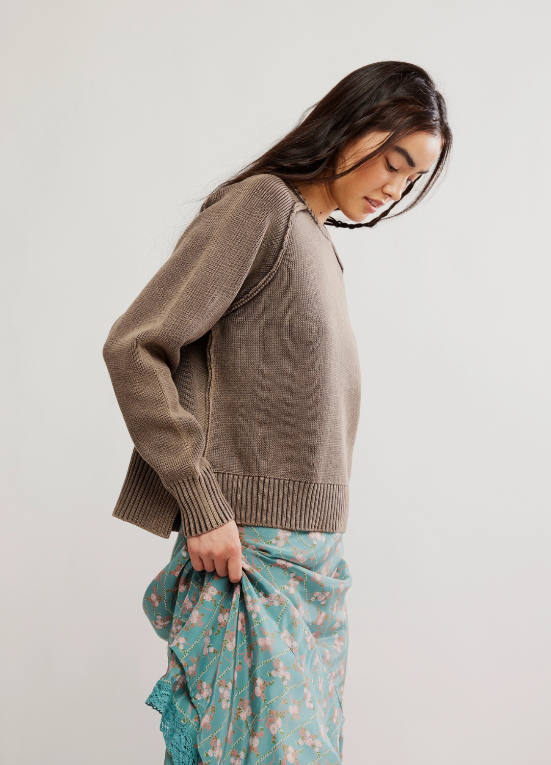 Spring Street Pullover Knit Sweater