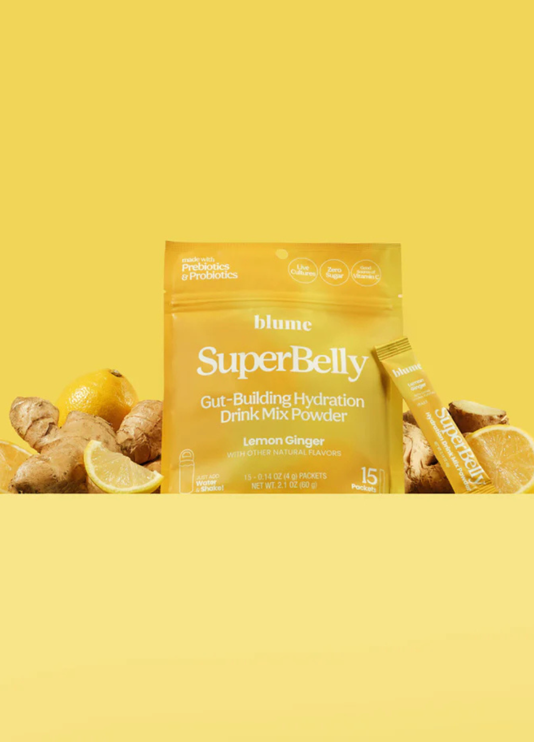 SuperBelly Gut-Building Hydration Powder