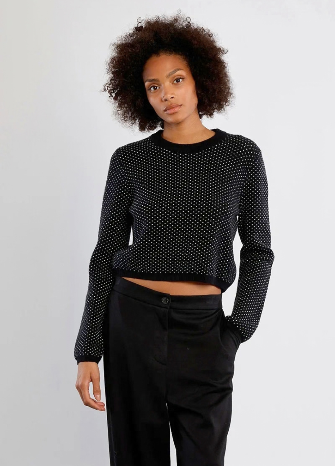 Taylor Polka Dot Sweater