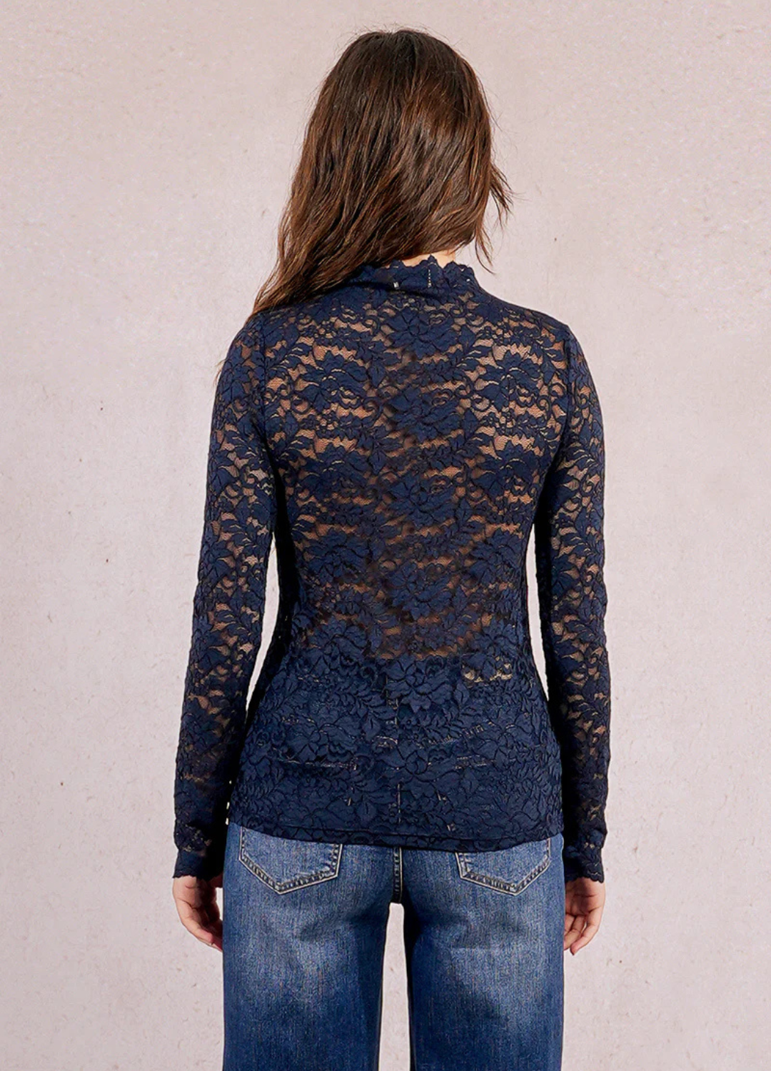 Long Sleeve Lace Top
