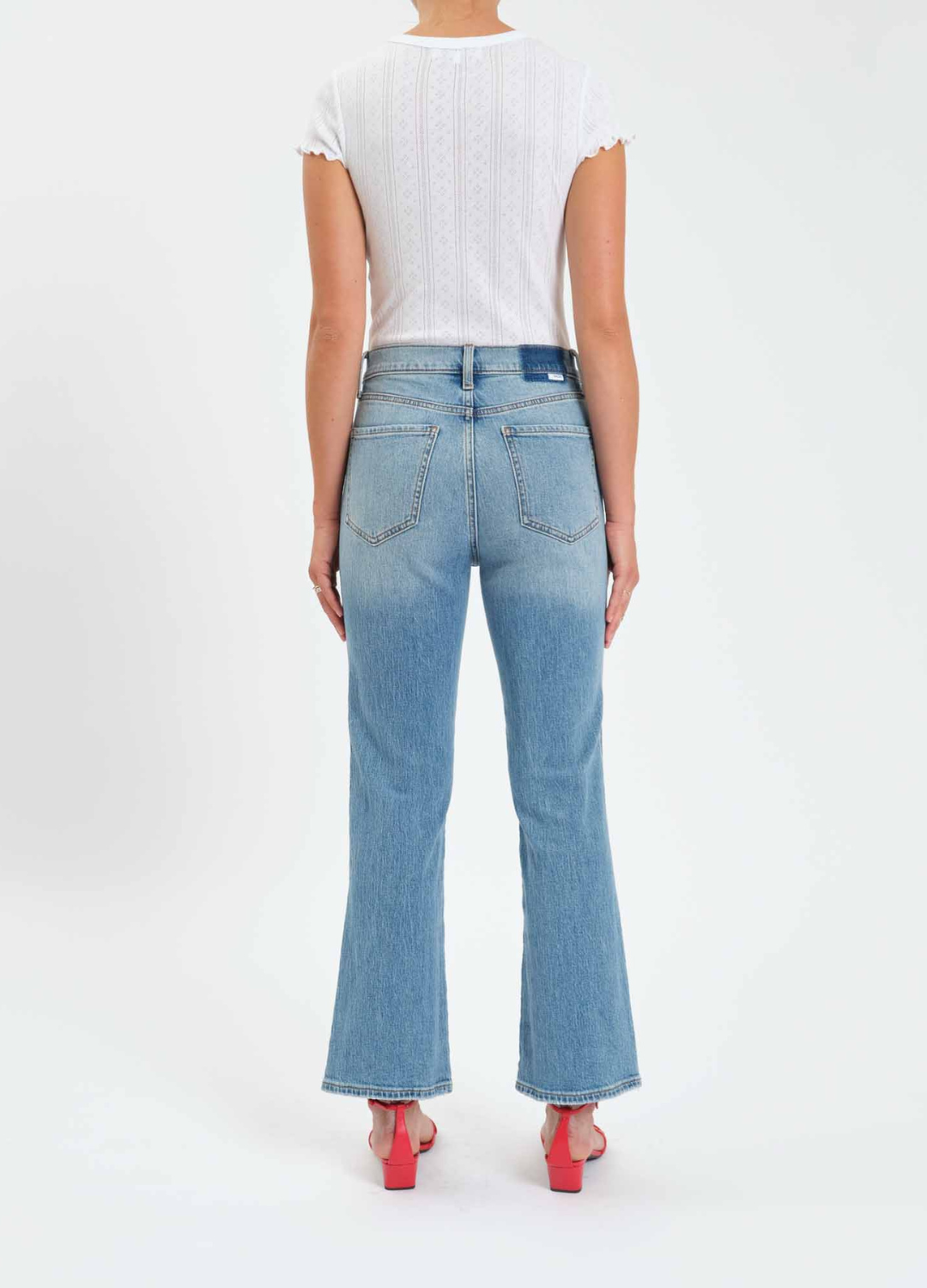 Soho Kick-Crop in Be Mine Vintage