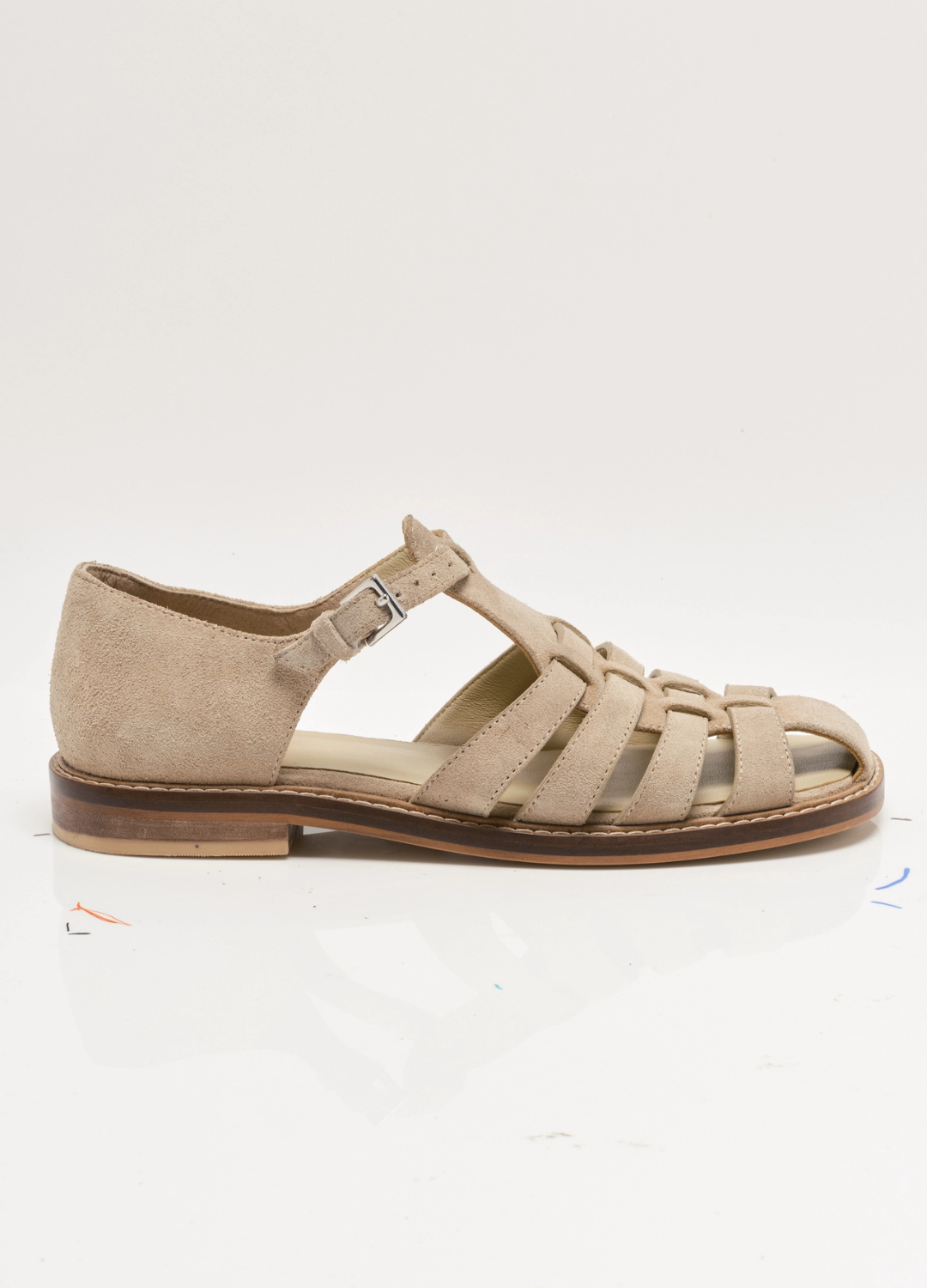 Willow Fisherman Suede Sandals
