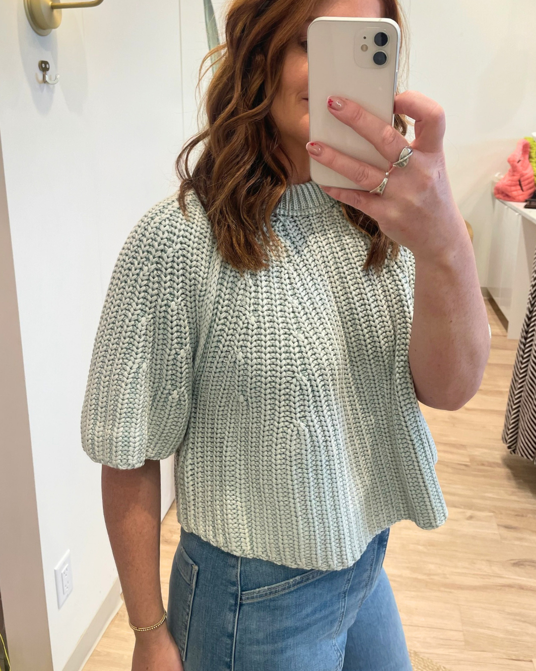 Amy Knit Sweater Tee