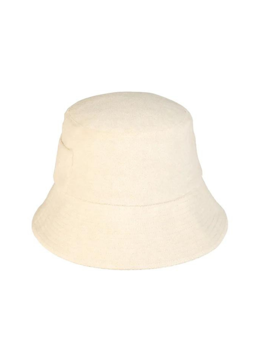 The Wave Bucket in Beige Terry
