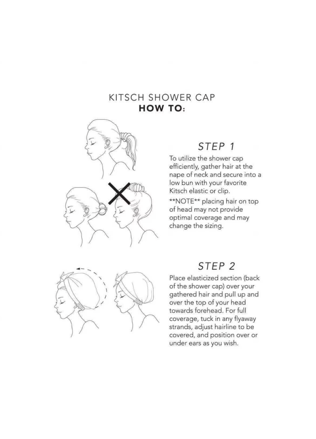Luxury Shower Cap in Leopard