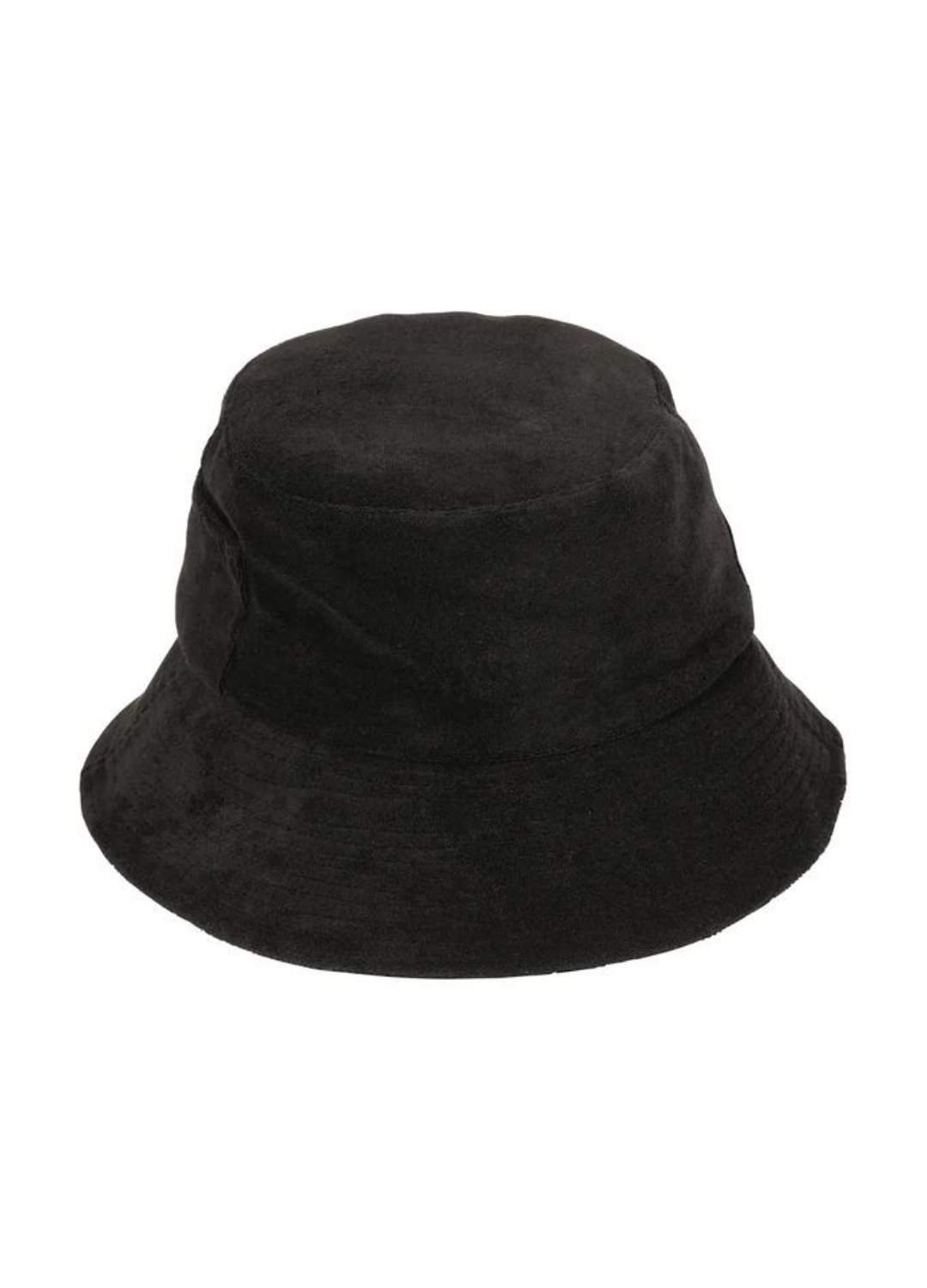 The Wave Bucket in Black Terry
