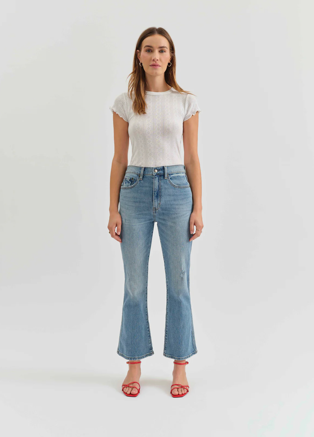 Soho Kick-Crop in Be Mine Vintage