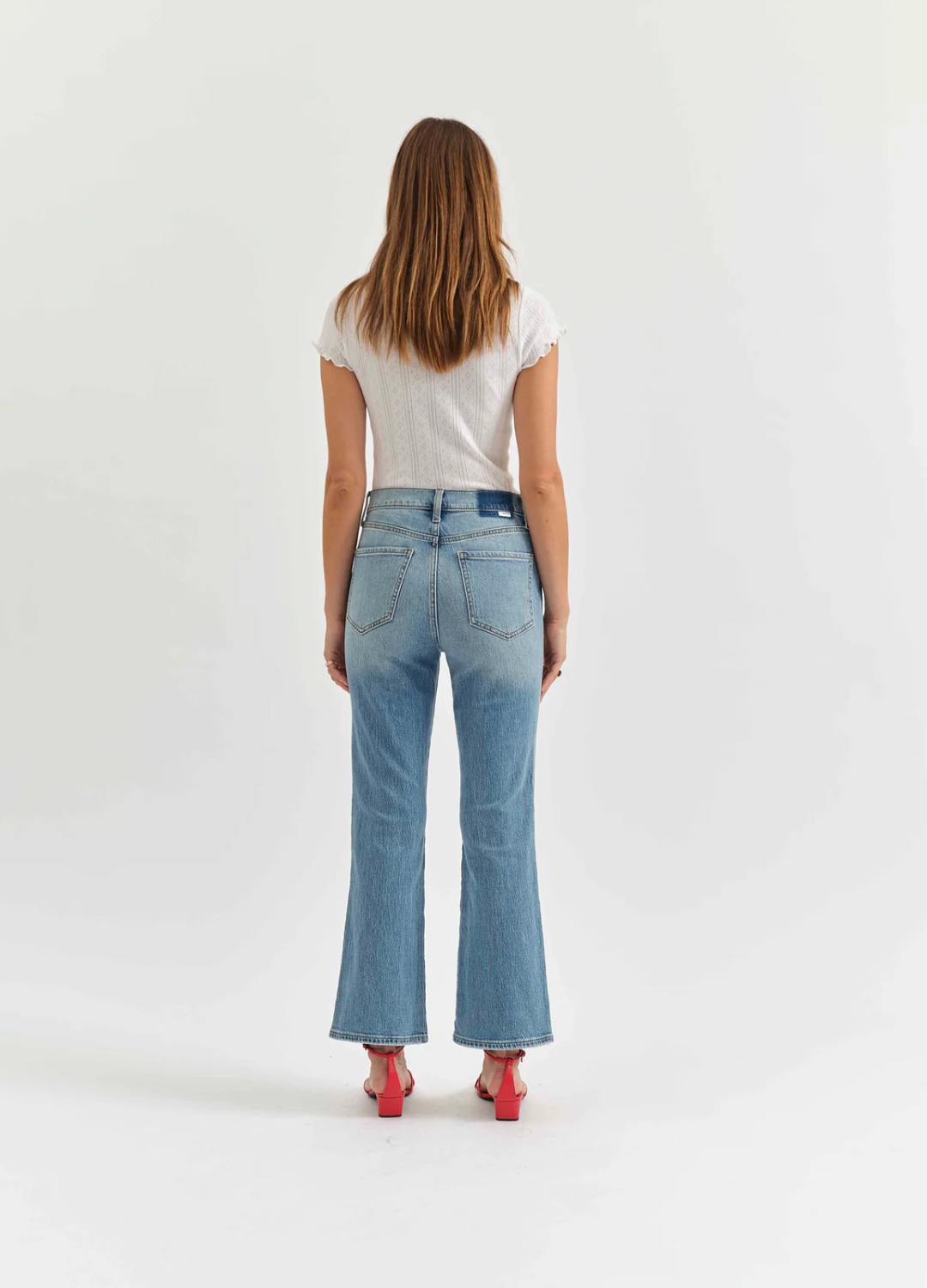 Soho Kick-Crop in Be Mine Vintage