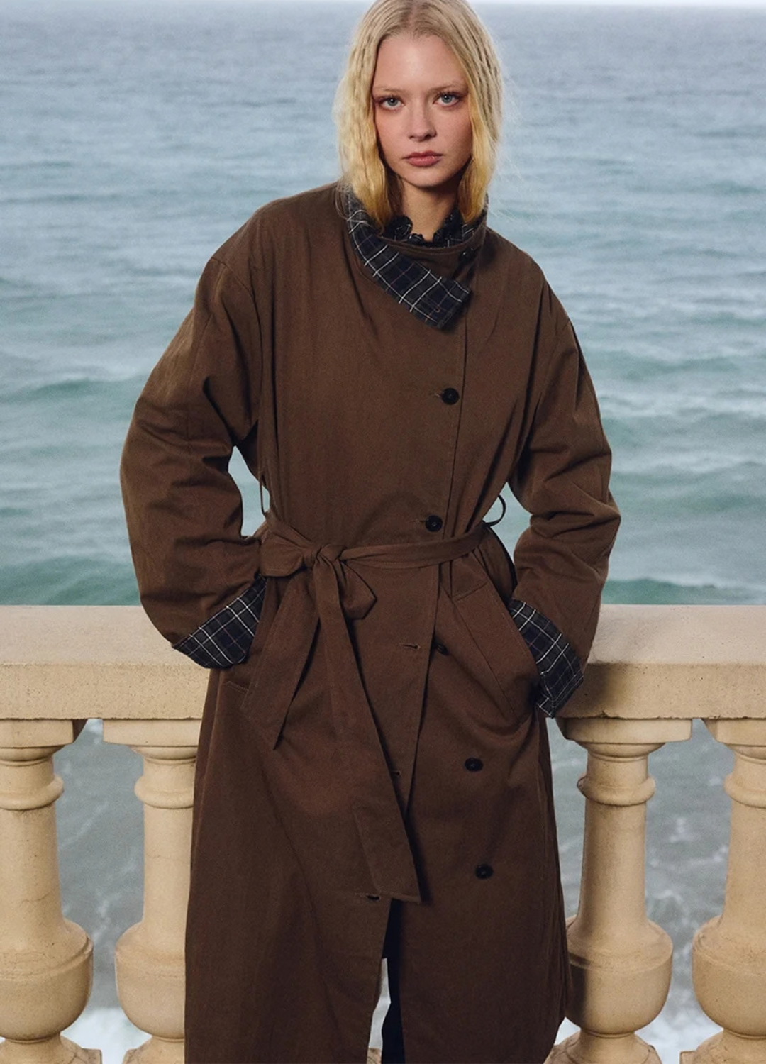 Nessa Belted Trench Coat