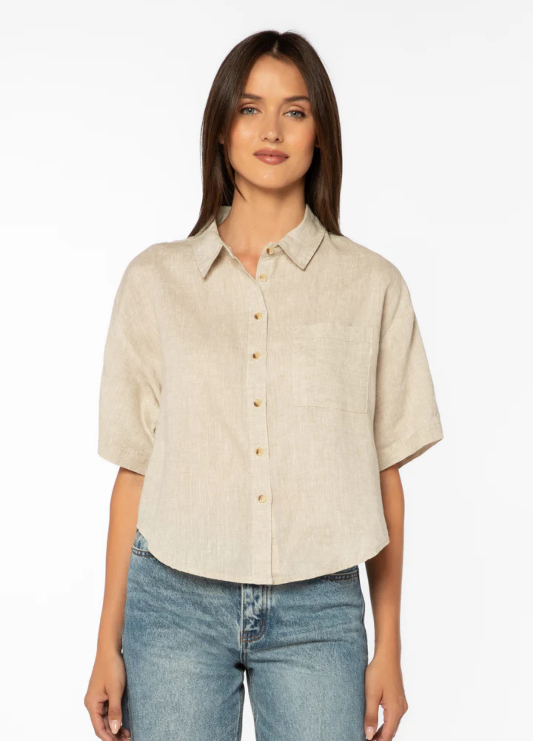 Suzanne Linen Camp Shirt