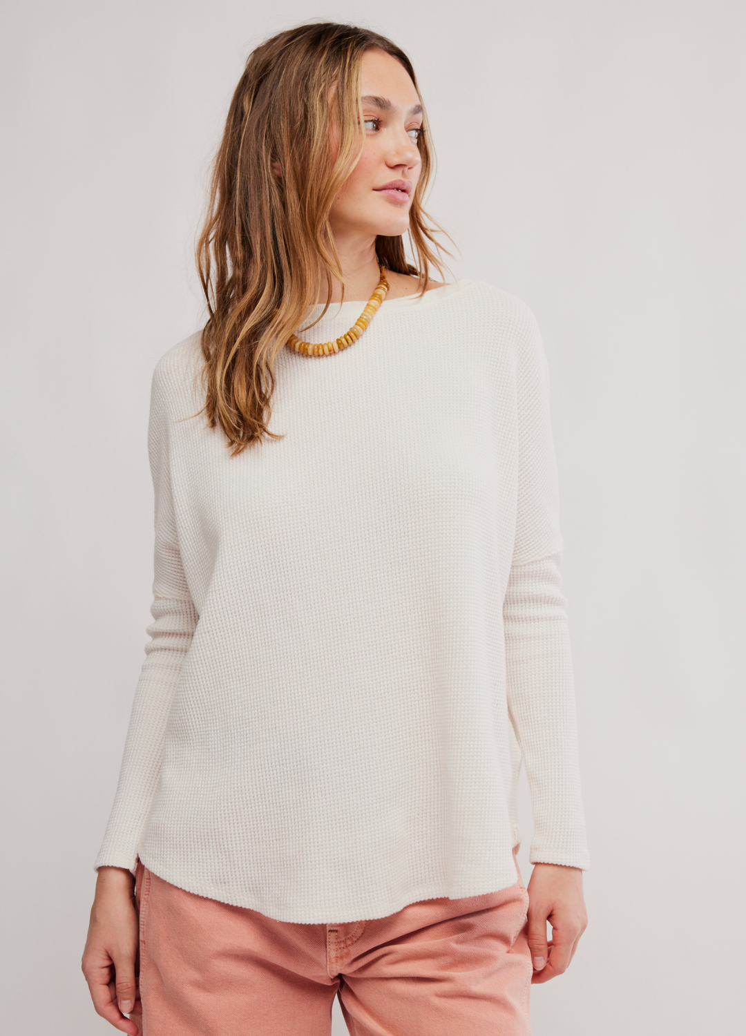 Latte Blues Long Sleeve Thermal