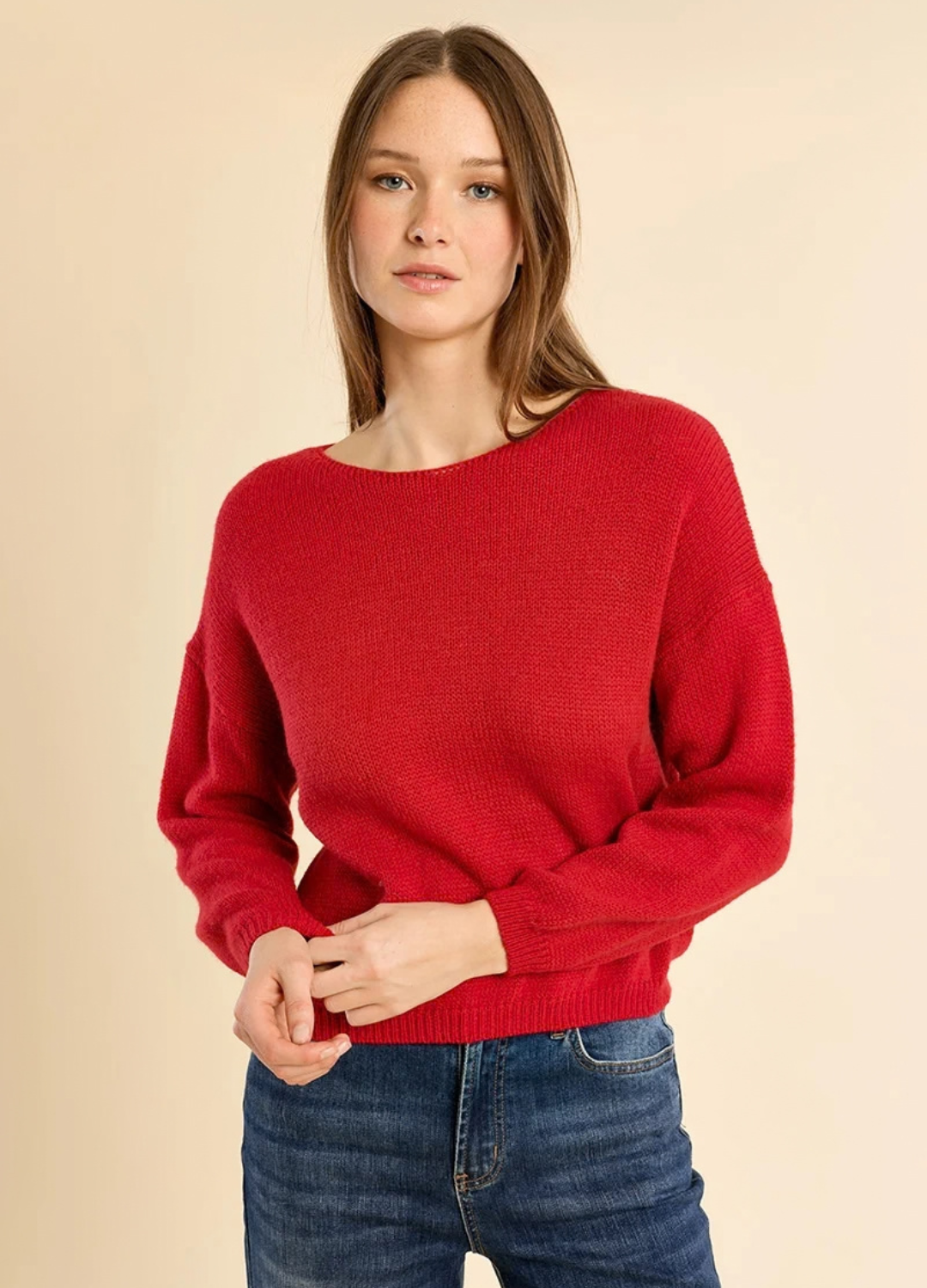 Dolly Long Sleeve Knit Sweater