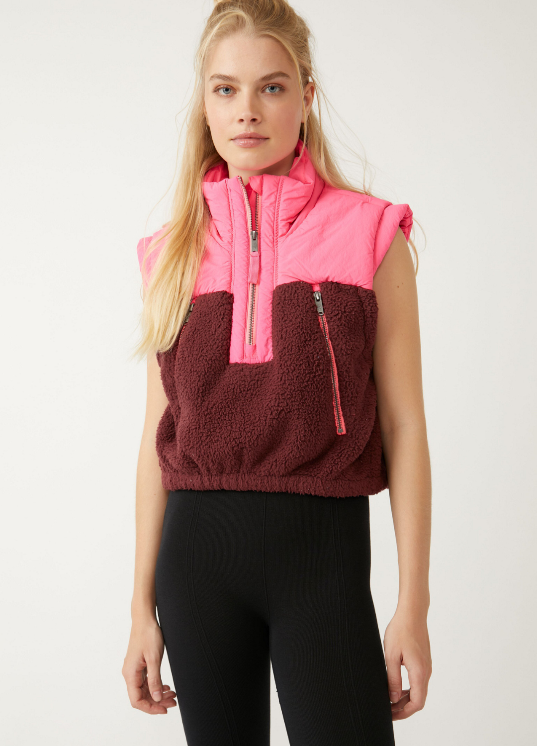 Journey Ahead Vest in Pomegranate Combo
