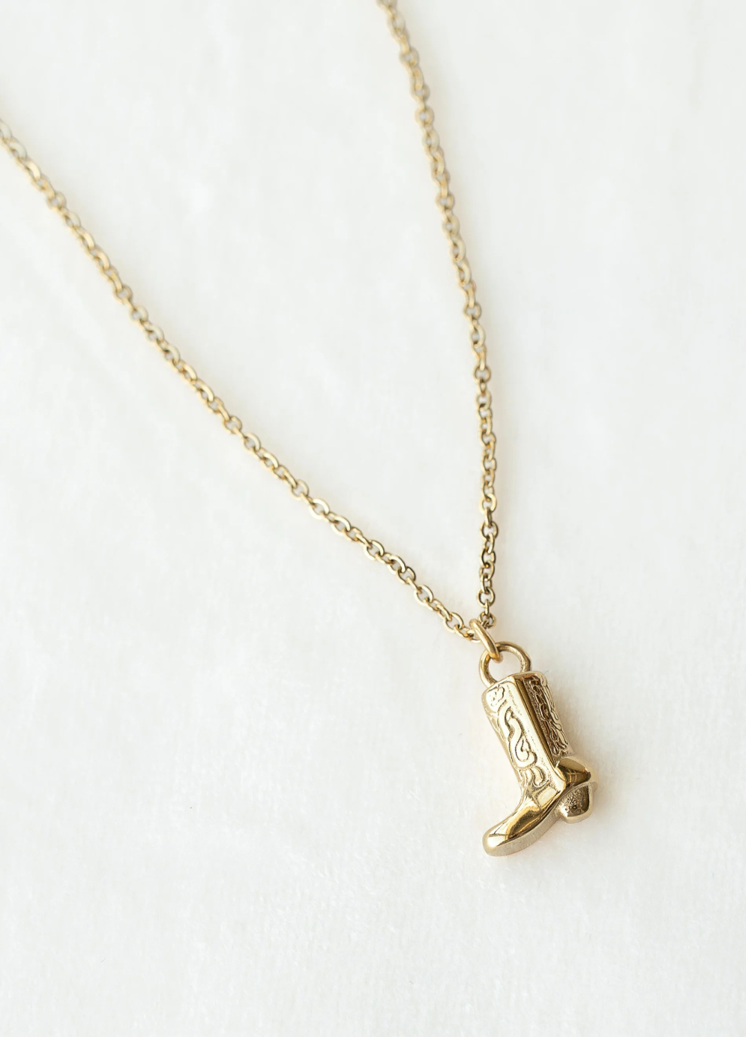 Rodeo Boot Necklace