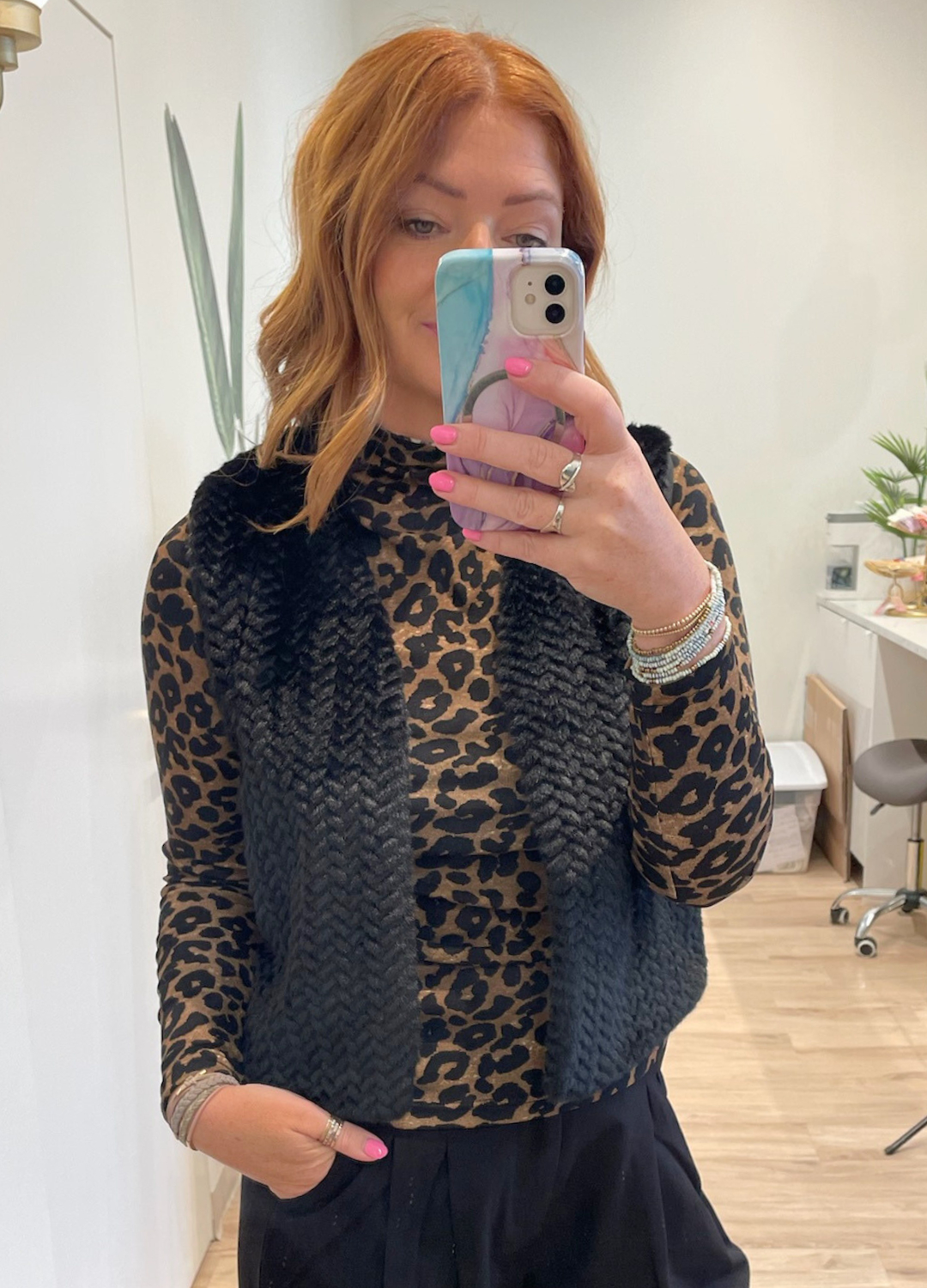Faux Fur Vest