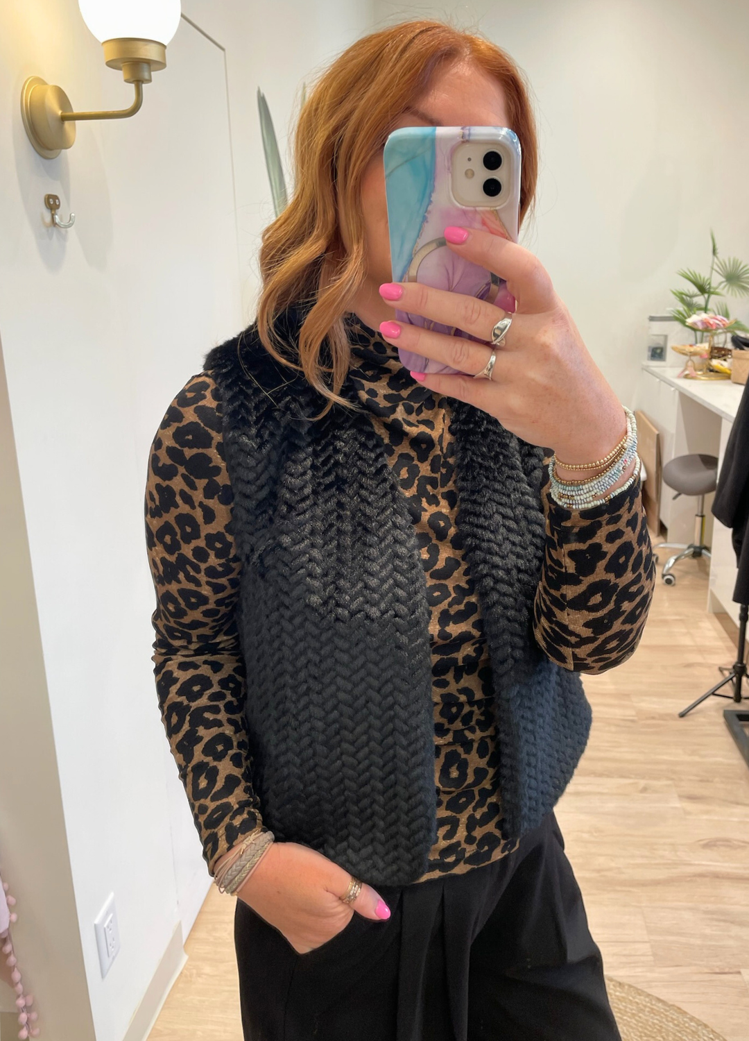 Faux Fur Vest