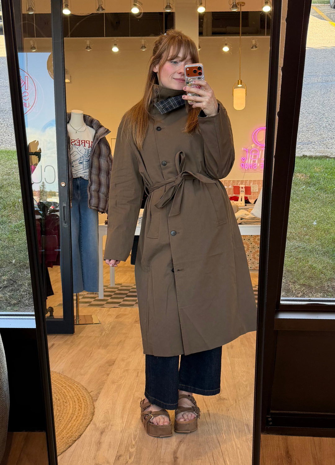 Nessa Belted Trench Coat