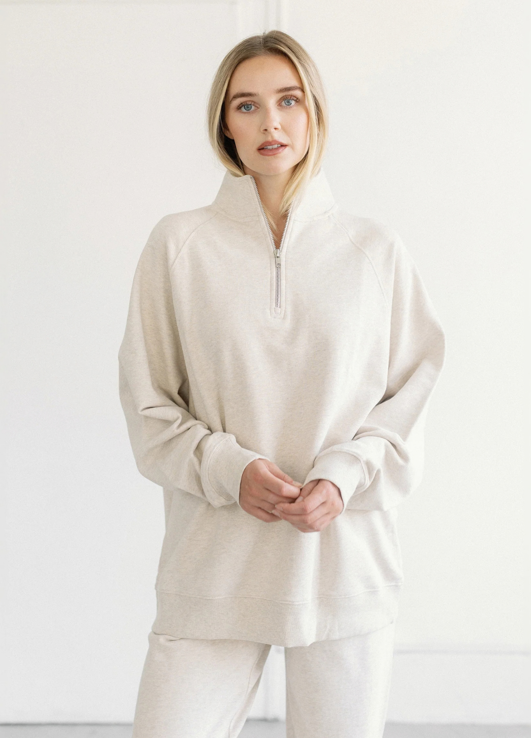 Not Your Boyfriend's Half Zip Sweatshirt