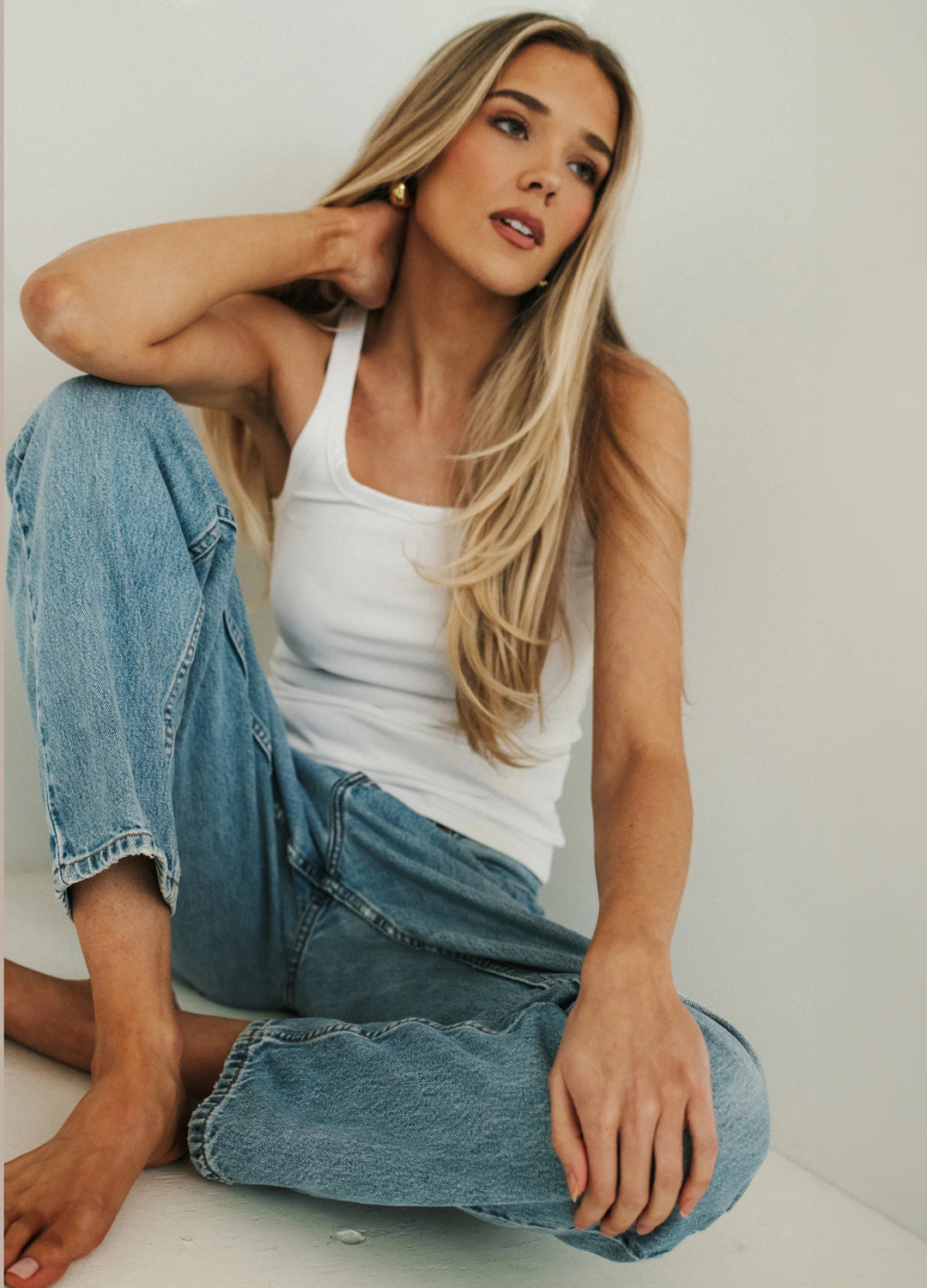 Ribbed Basic Tank Top