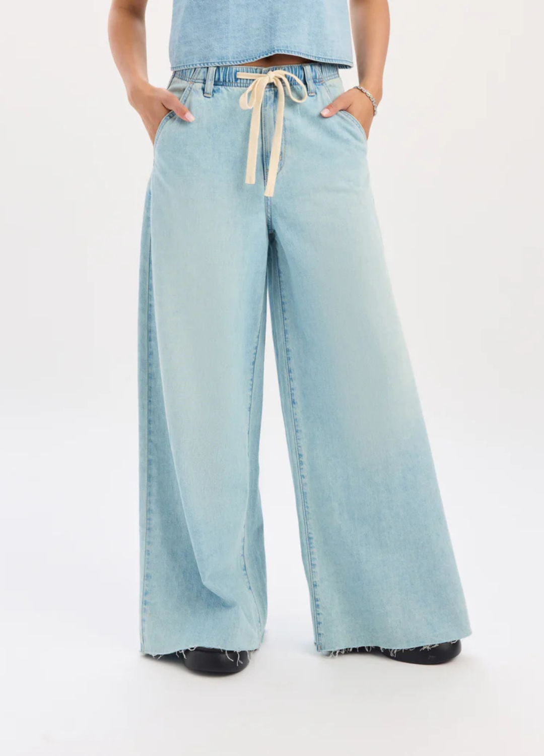 Cabana Wide Leg Pull-On in Charmed