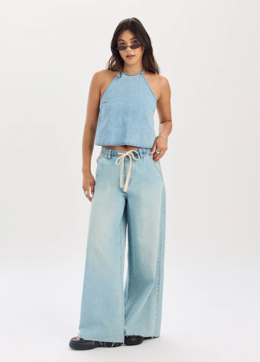 Cabana Wide Leg Pull-On in Charmed