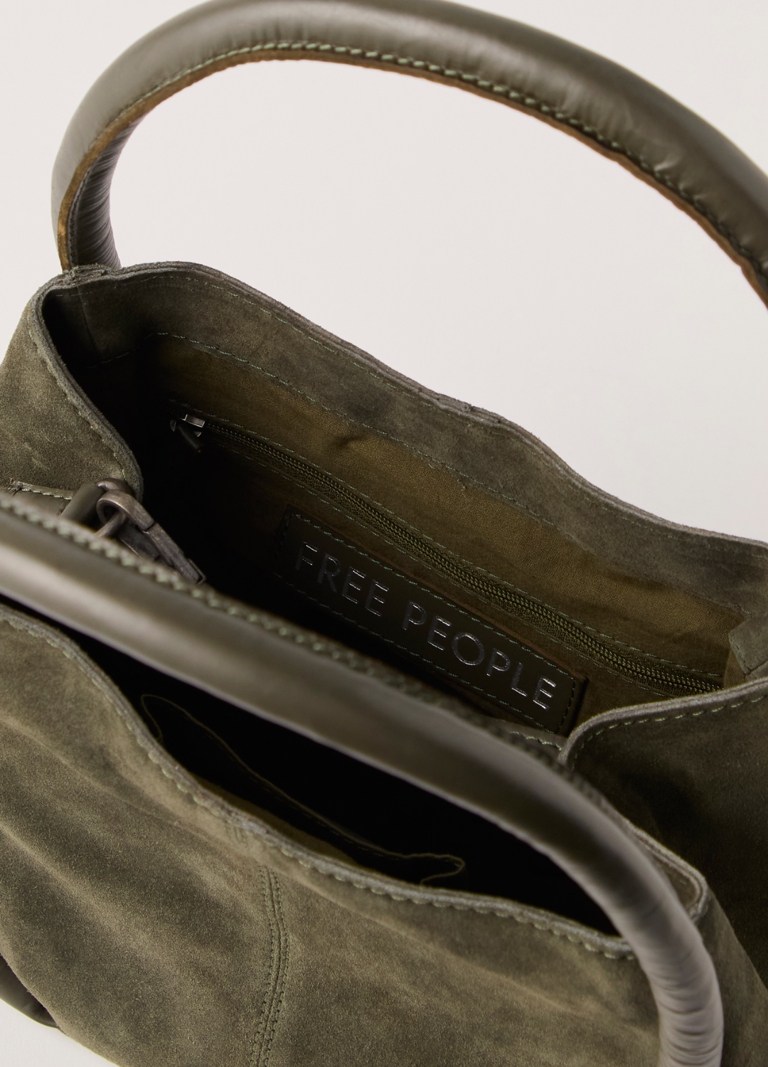 Barlow Suede Bucket Bag