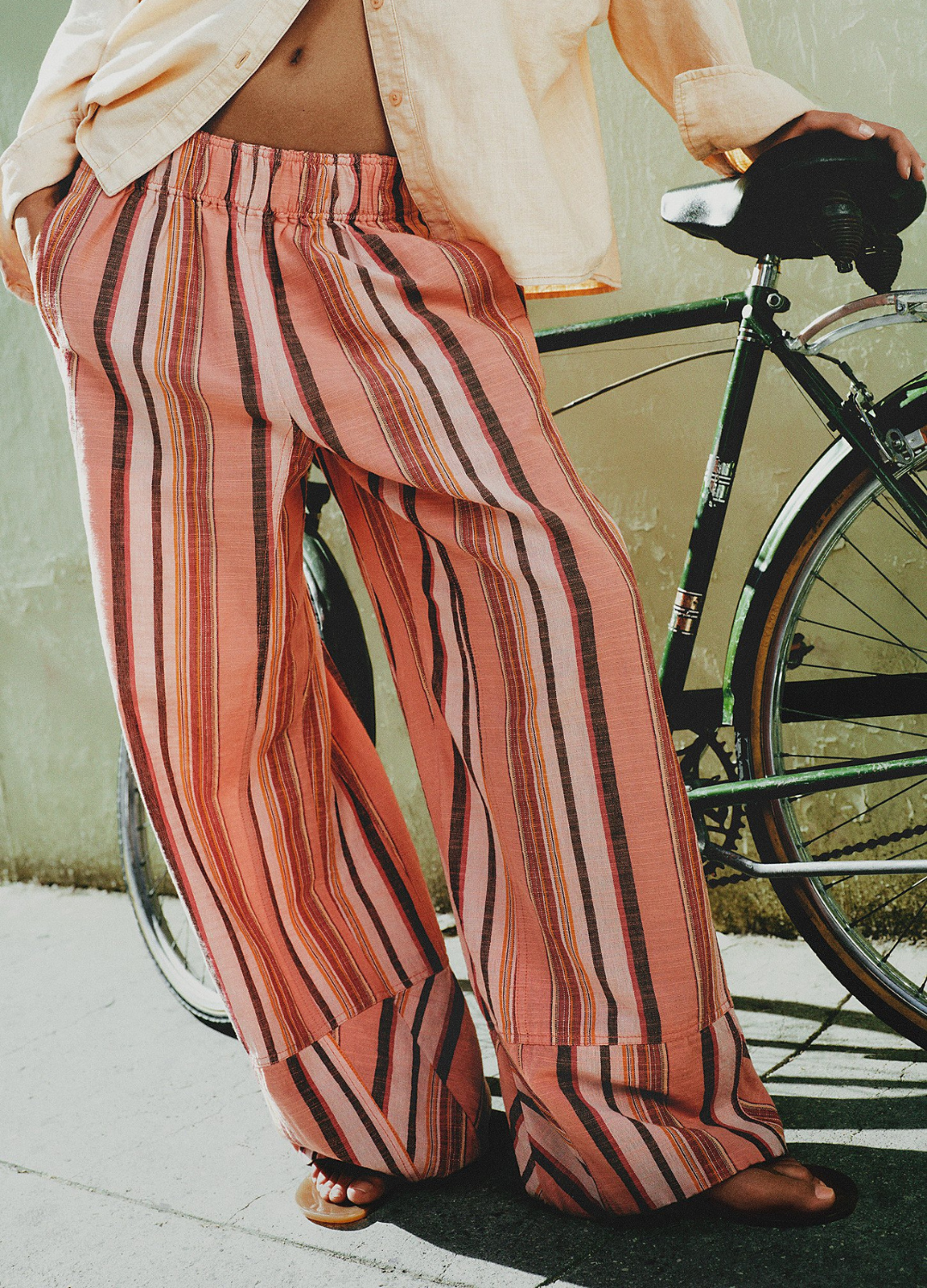 Day's End Striped Pull-On Pants
