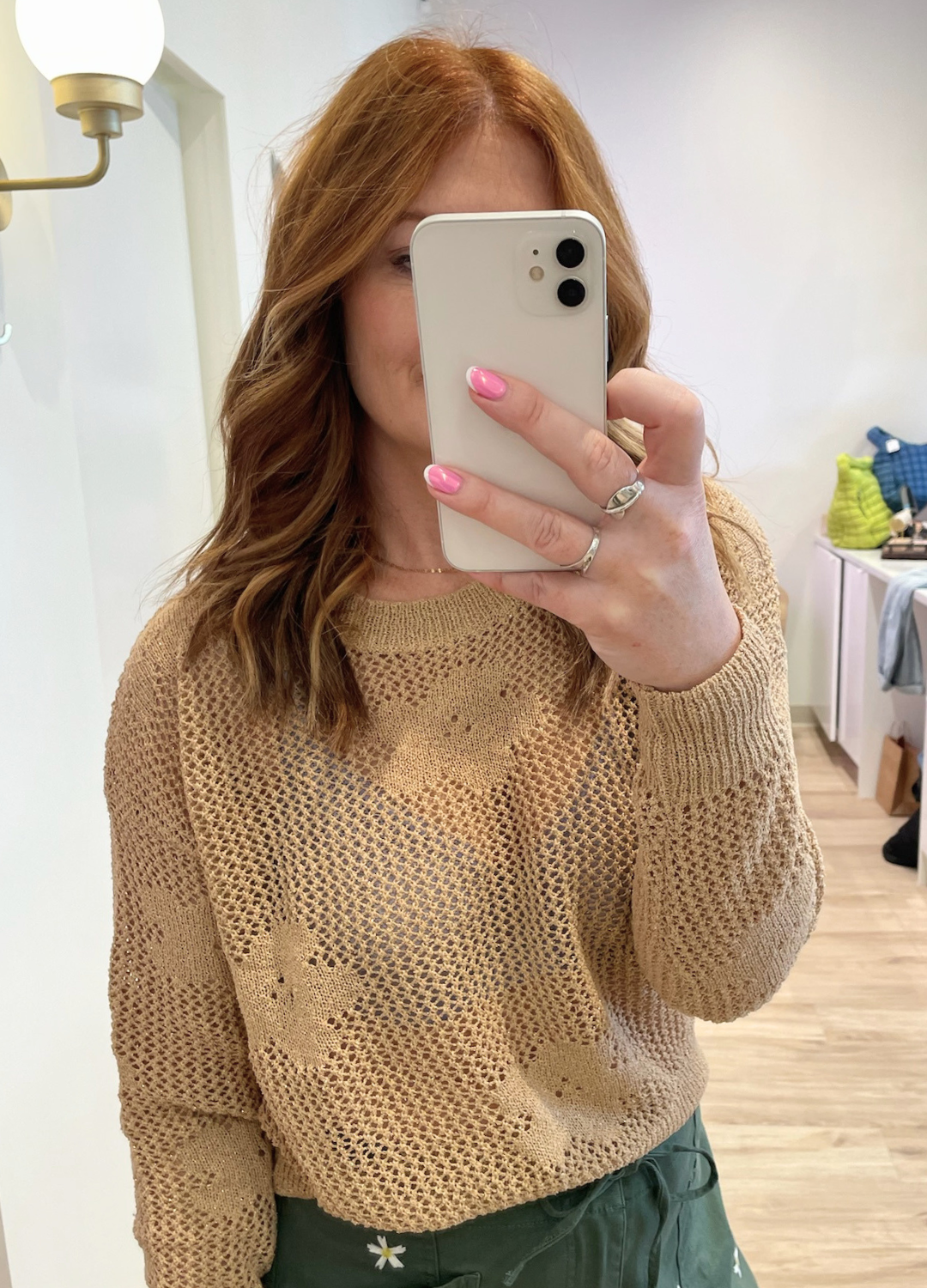 Kayla Crochet Sweater