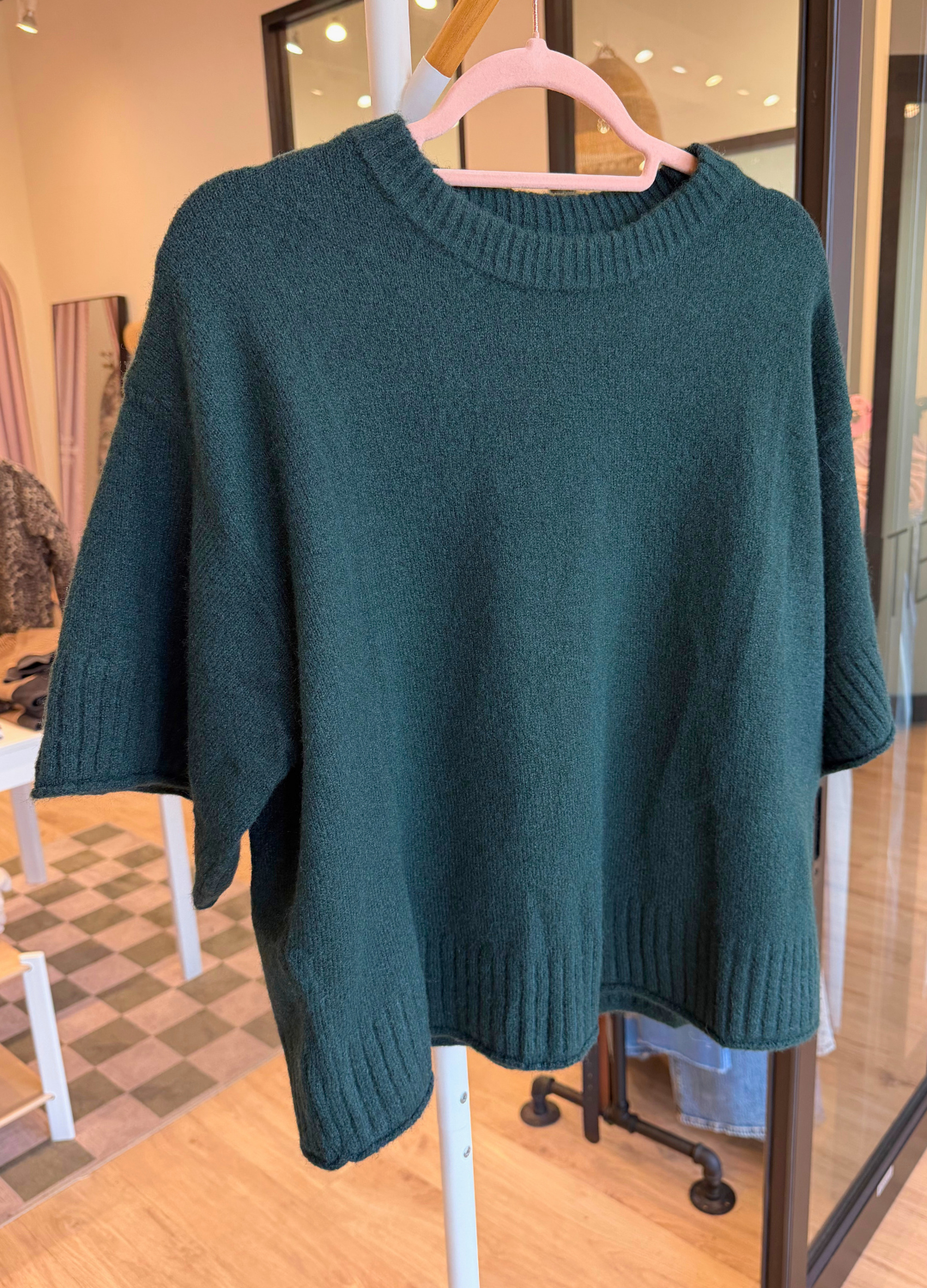 Gemma Half Sleeve Knit Sweater