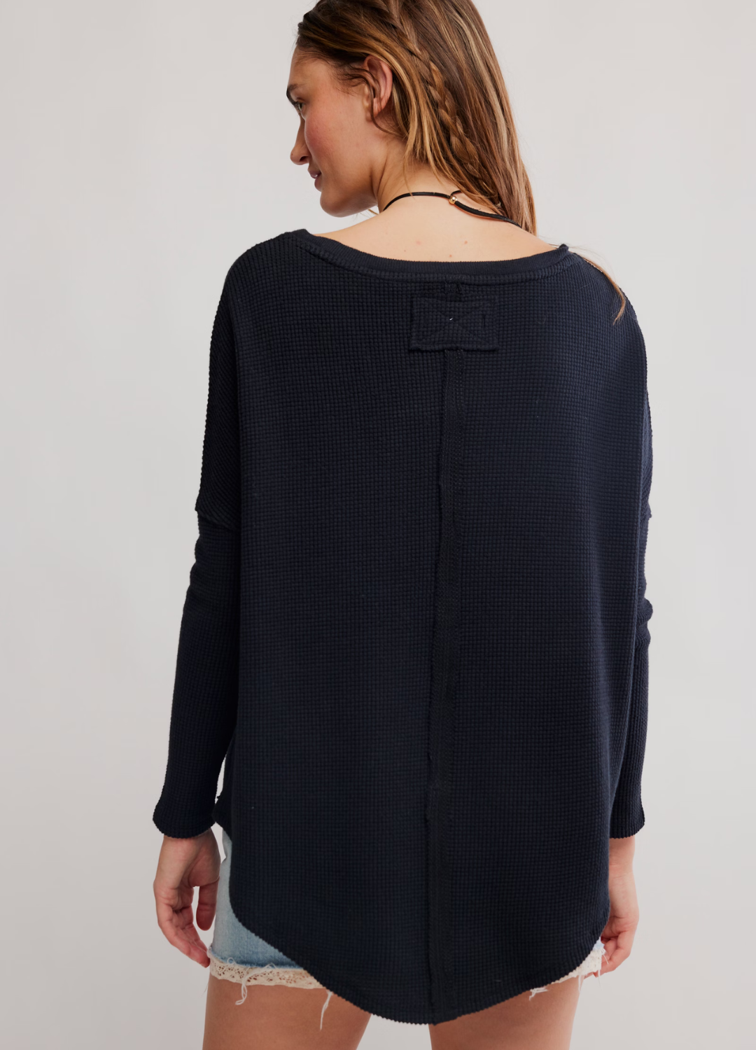 Latte Blues Long Sleeve Thermal