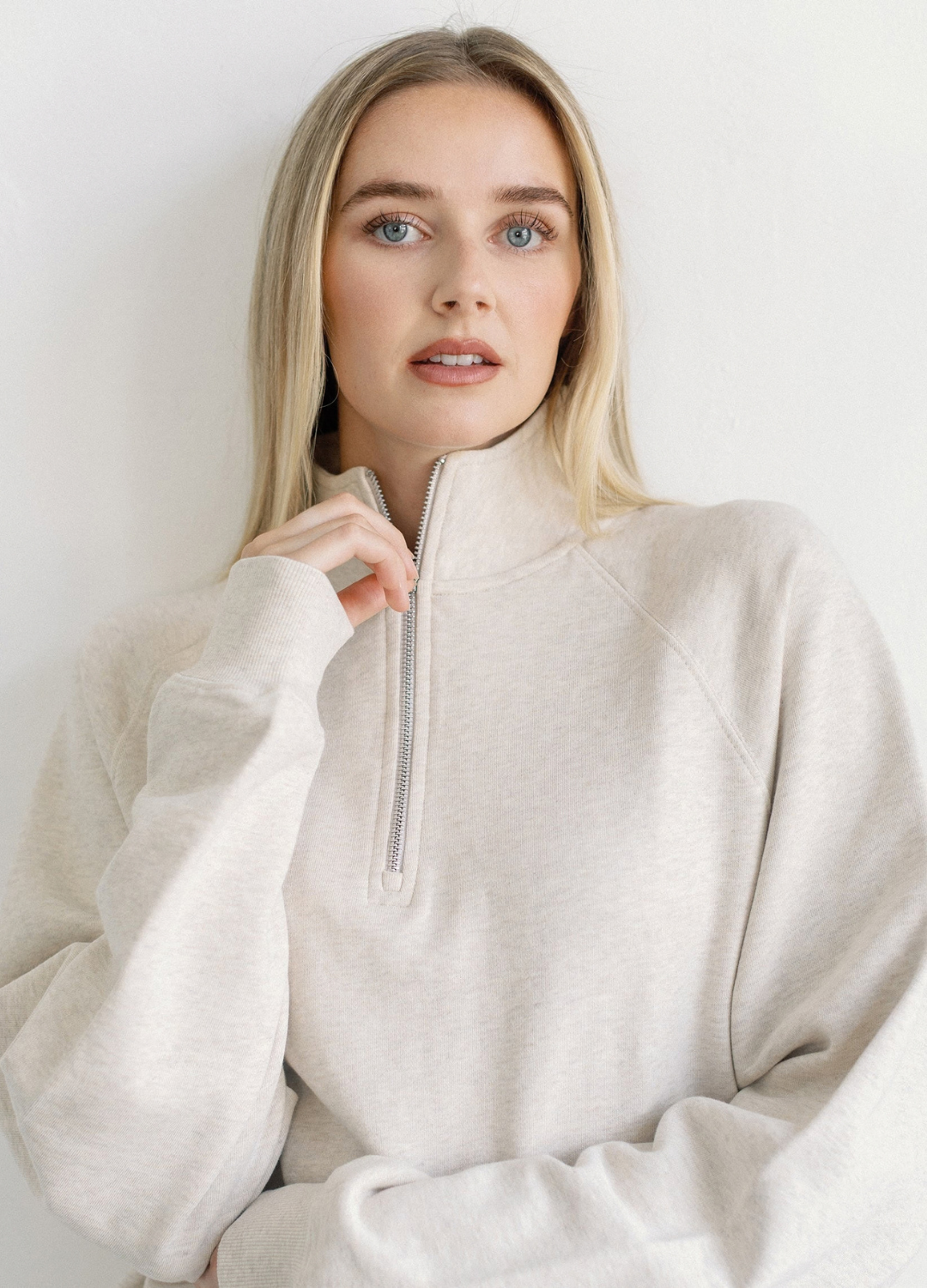 Not Your Boyfriend's Half Zip Sweatshirt