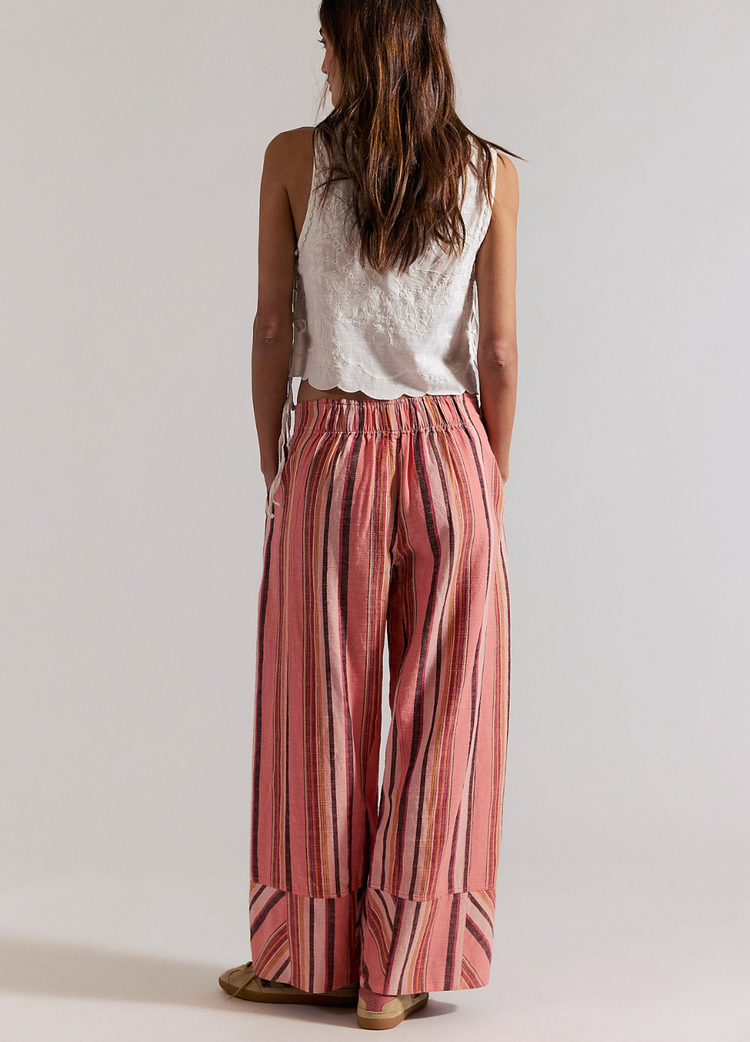 Day's End Striped Pull-On Pants