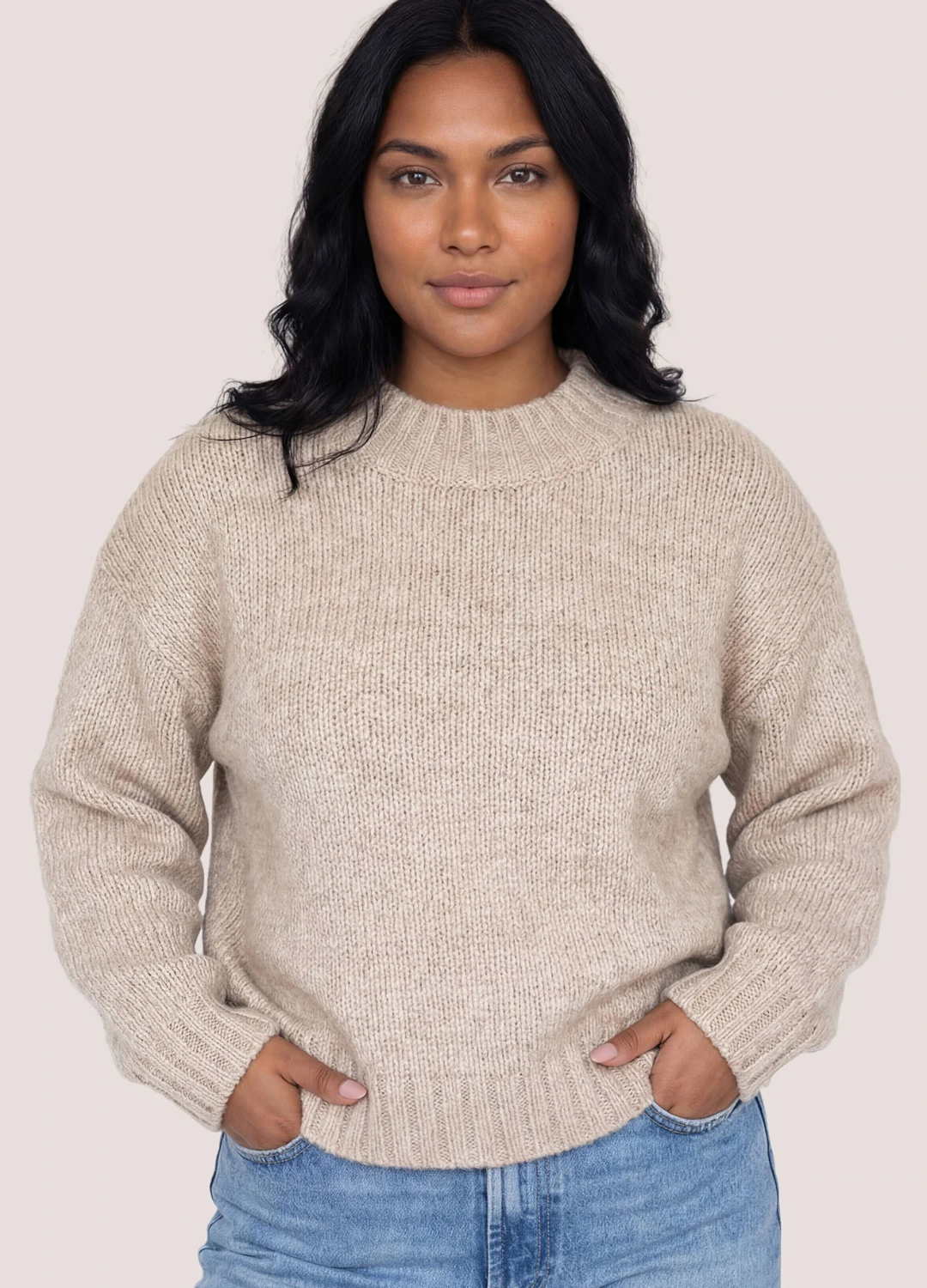 Tova Crewneck Pullover Sweater
