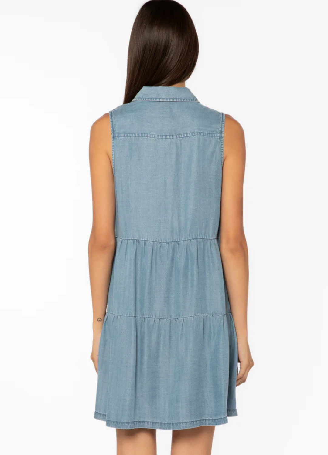 Collette Sleeveless Tiered Dress