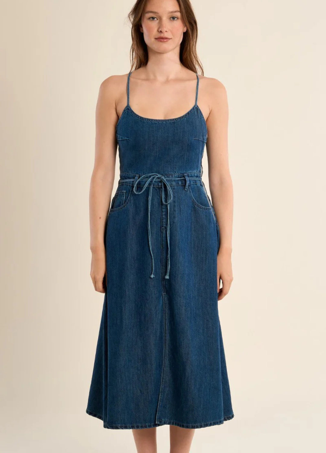 Alanna Denim Dress