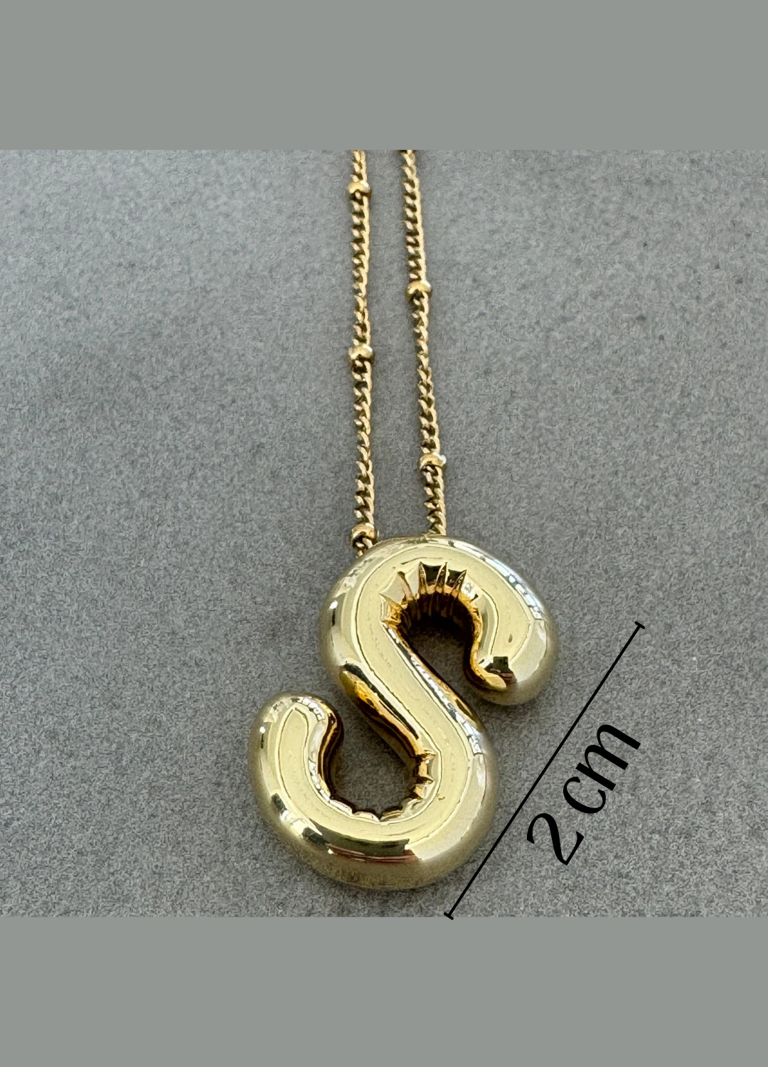 Helium Initial Necklace PREORDER