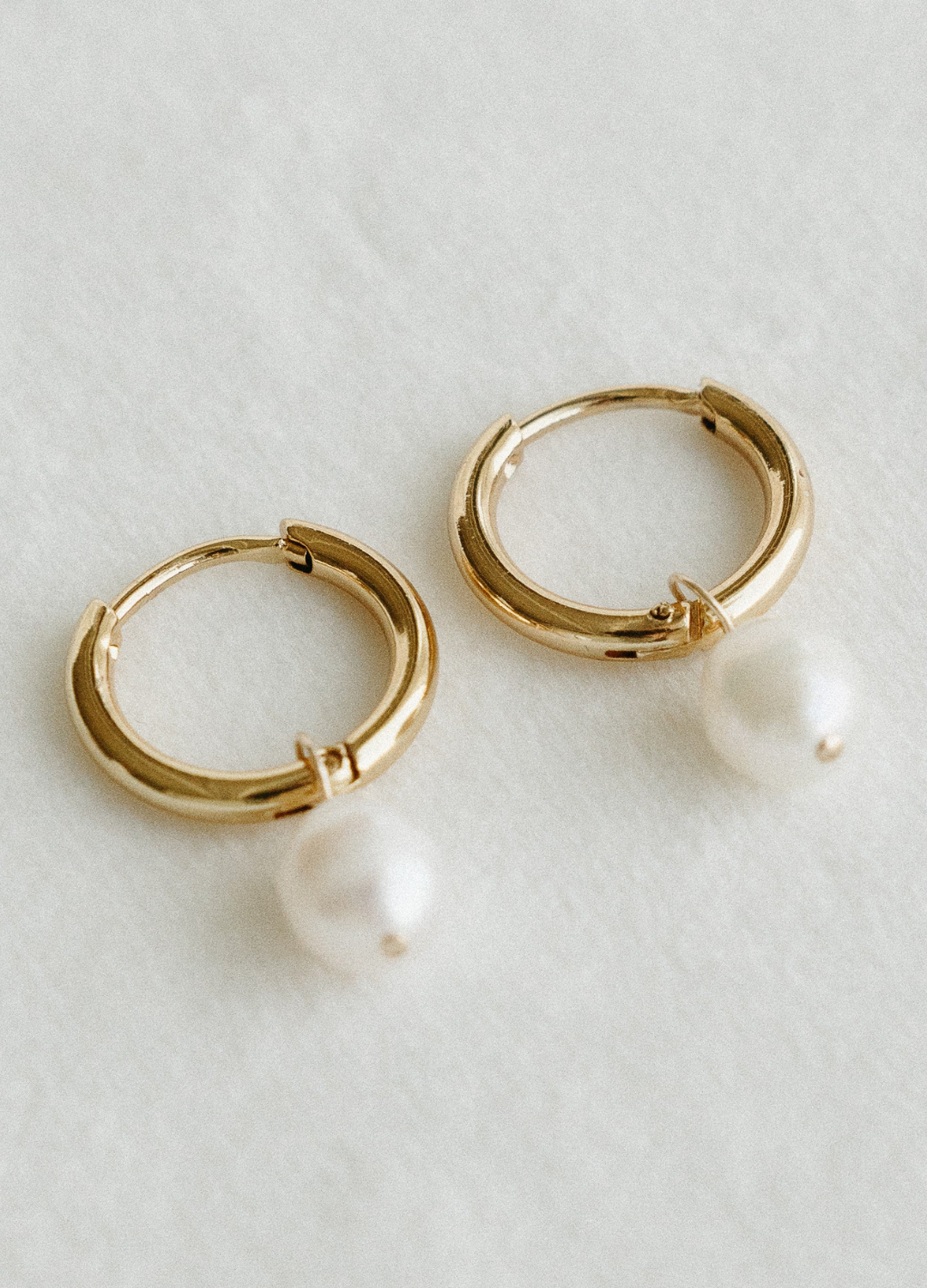 Pearl Hoops