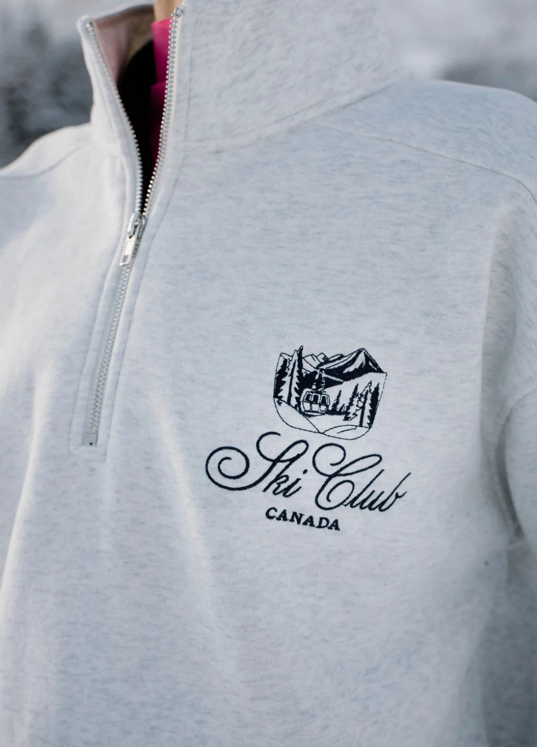 Ski Club ¼ Zip Sweatshirt