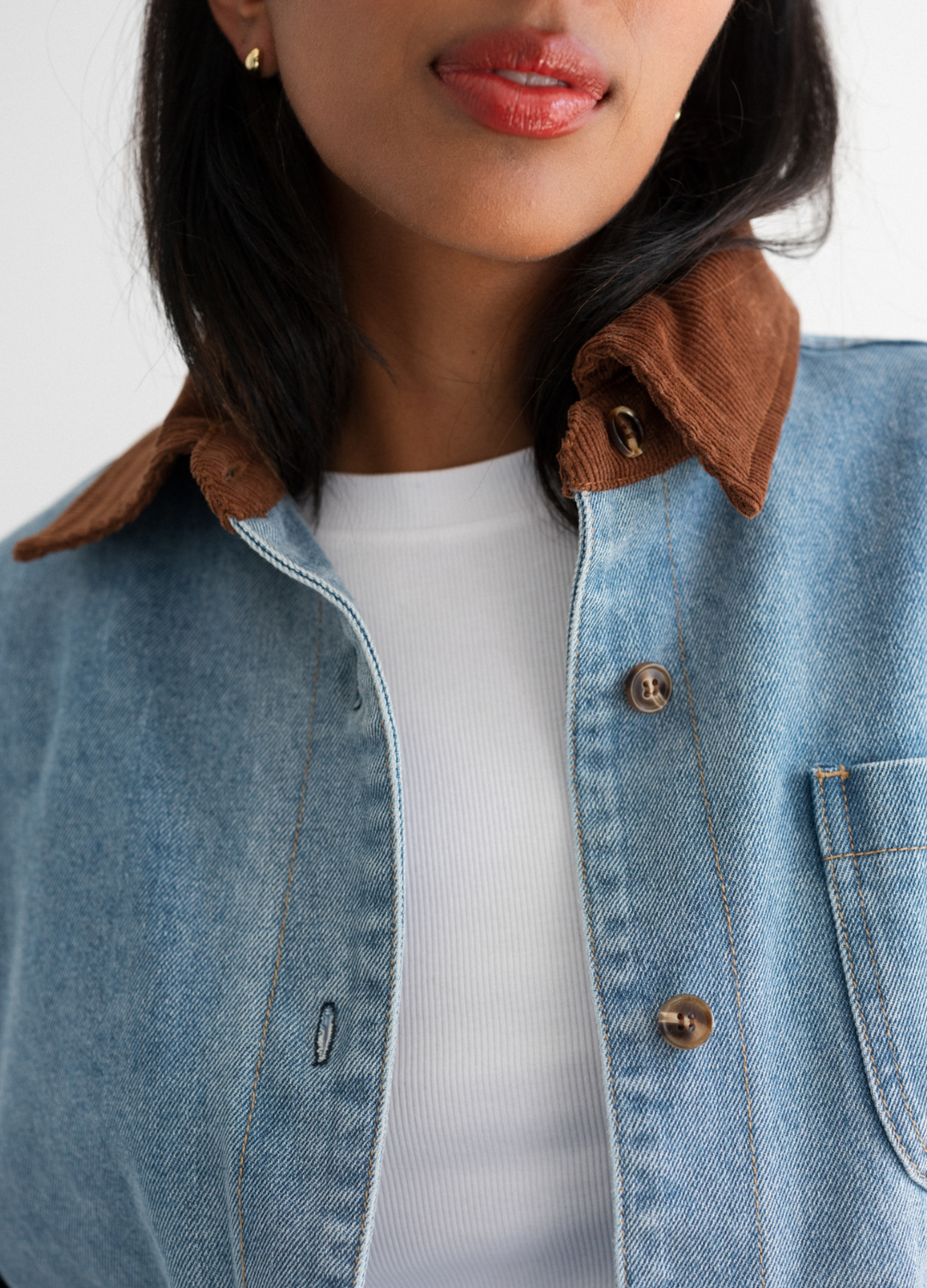 Magali Denim Chore Coat