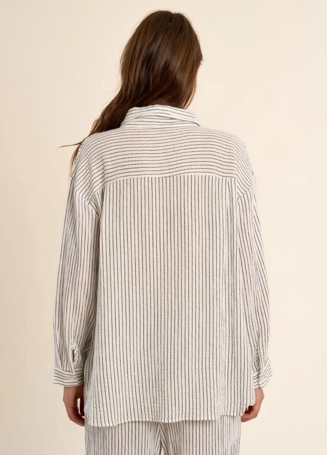 Zoey Striped Long Sleeve Shirt