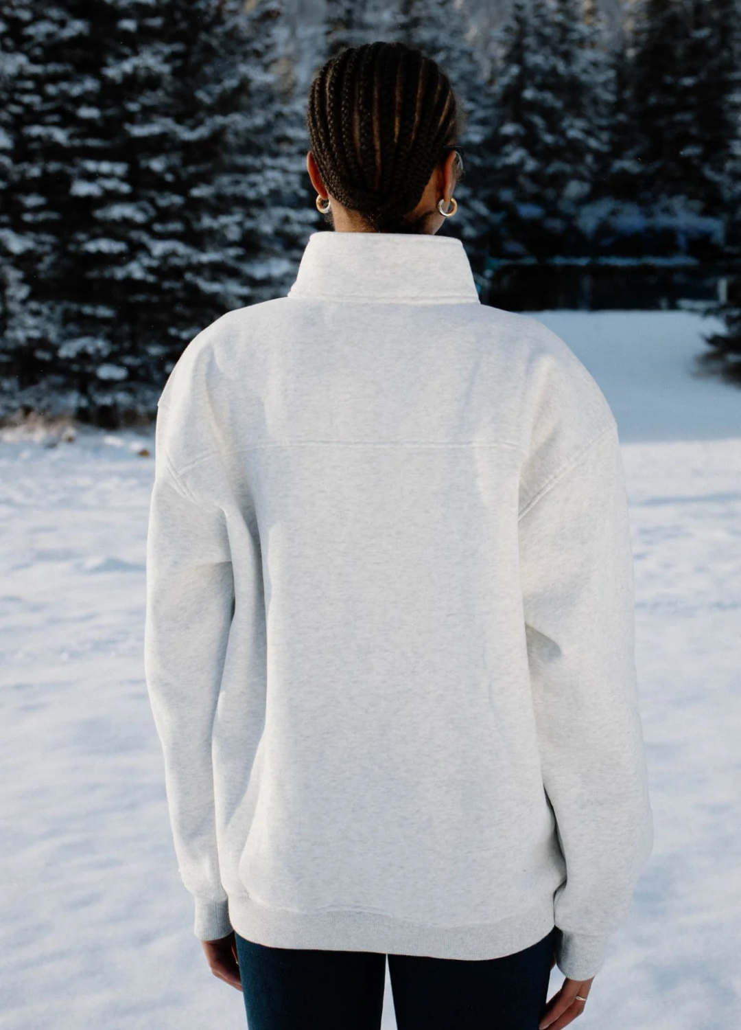 Ski Club ¼ Zip Sweatshirt