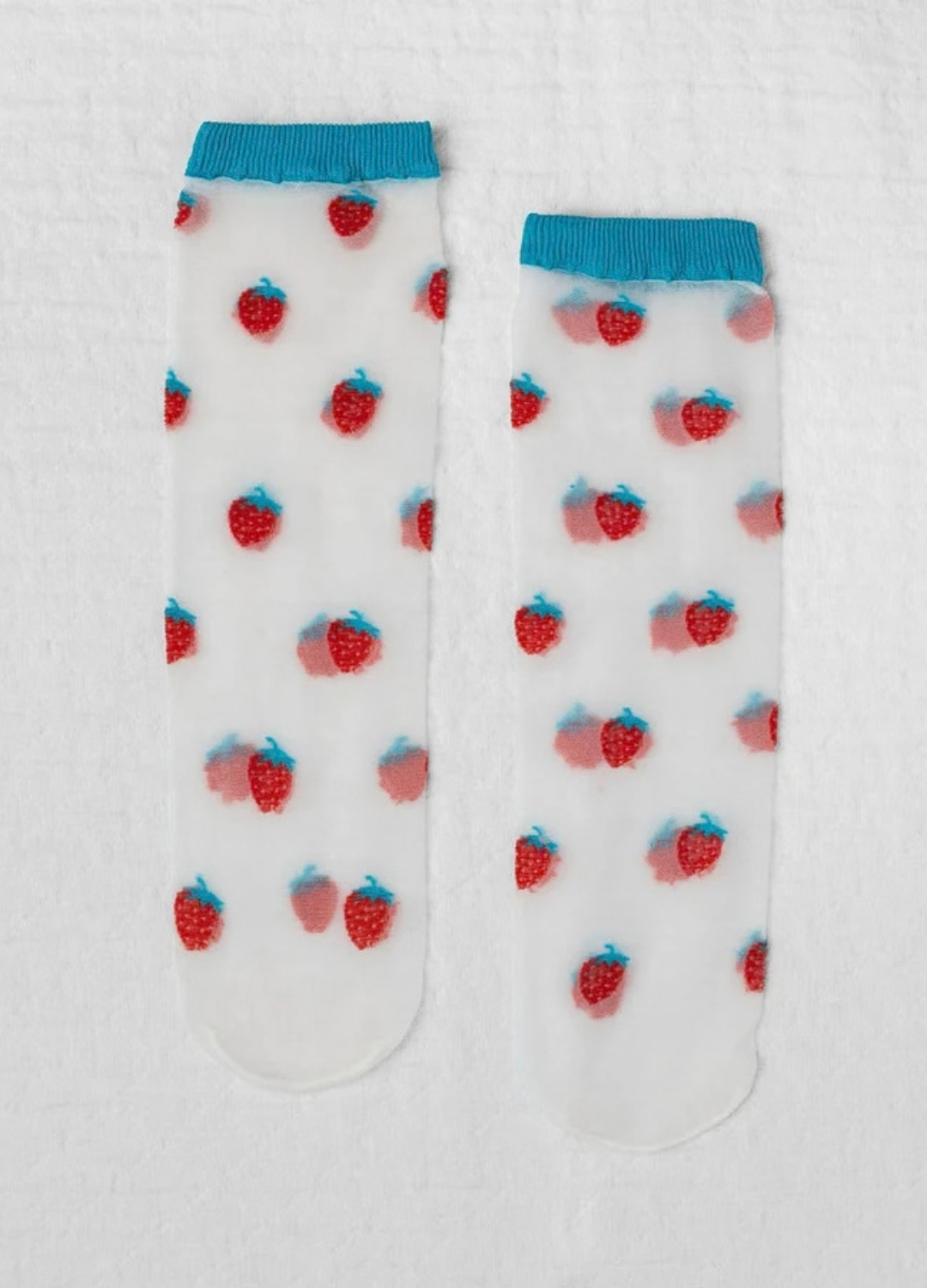 Sheer Fruit Socks