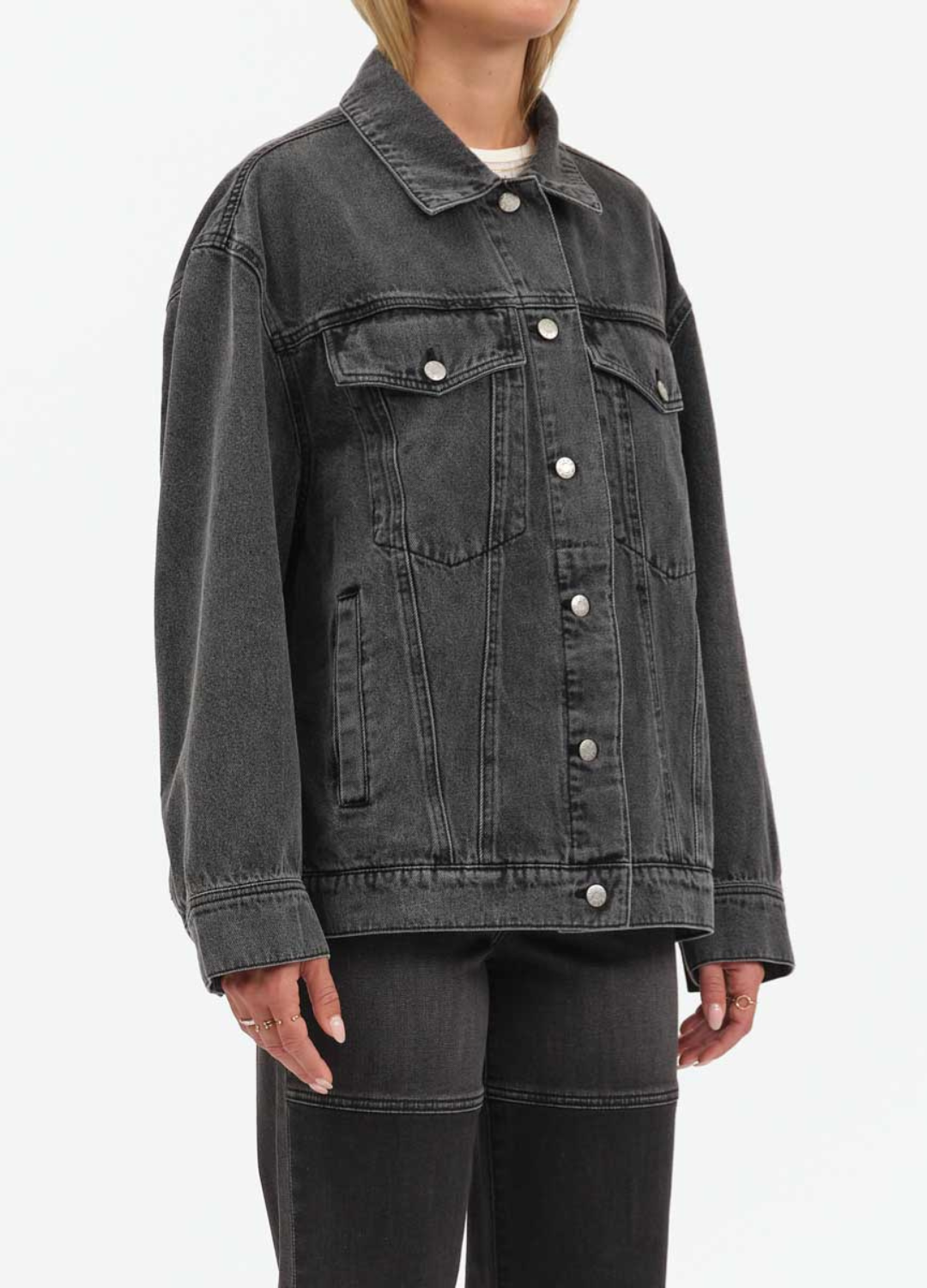 Beau Boyfriend Jacket in Starlit Night