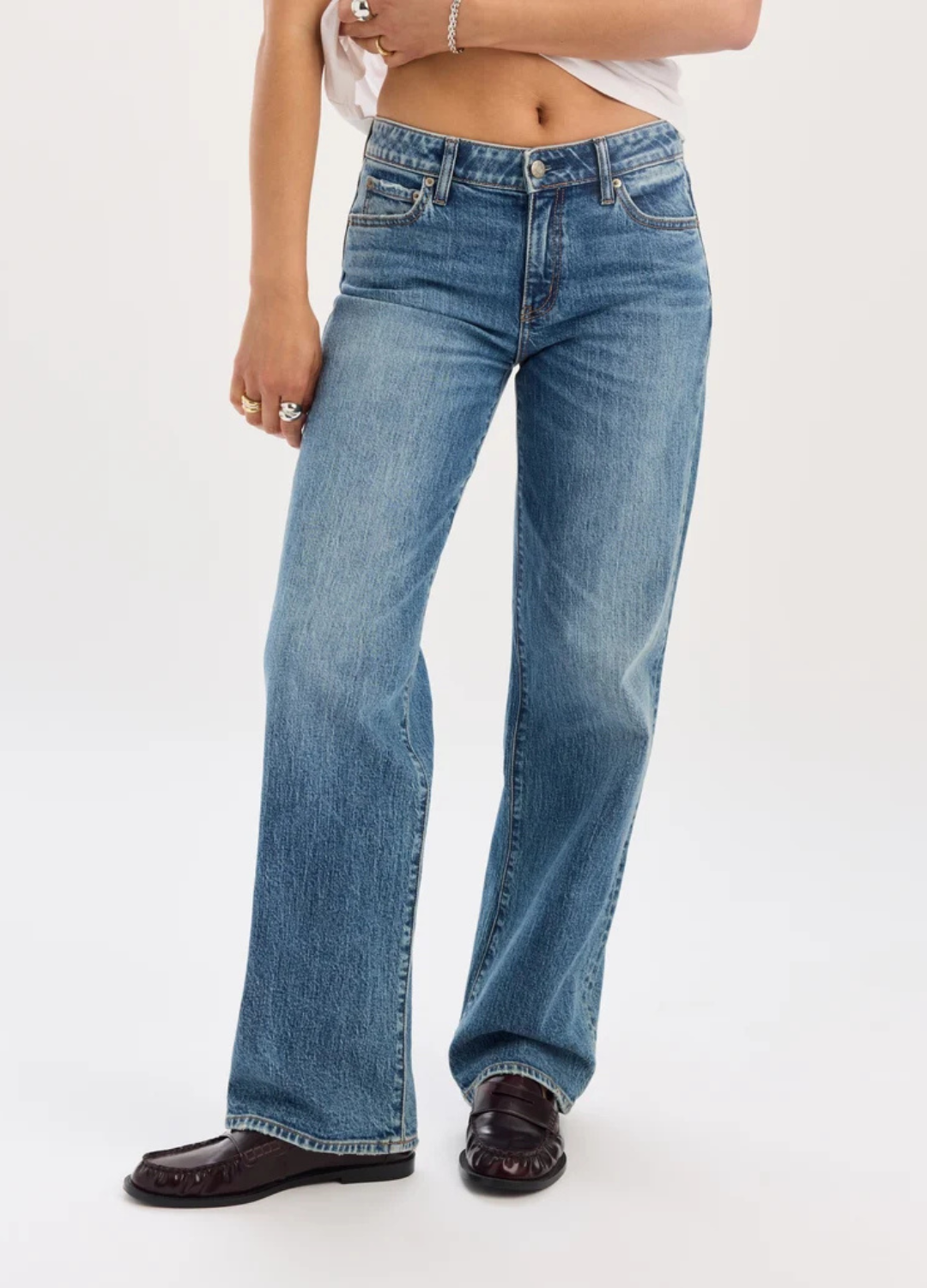 Keeper Low/Mid Rise Straight Leg